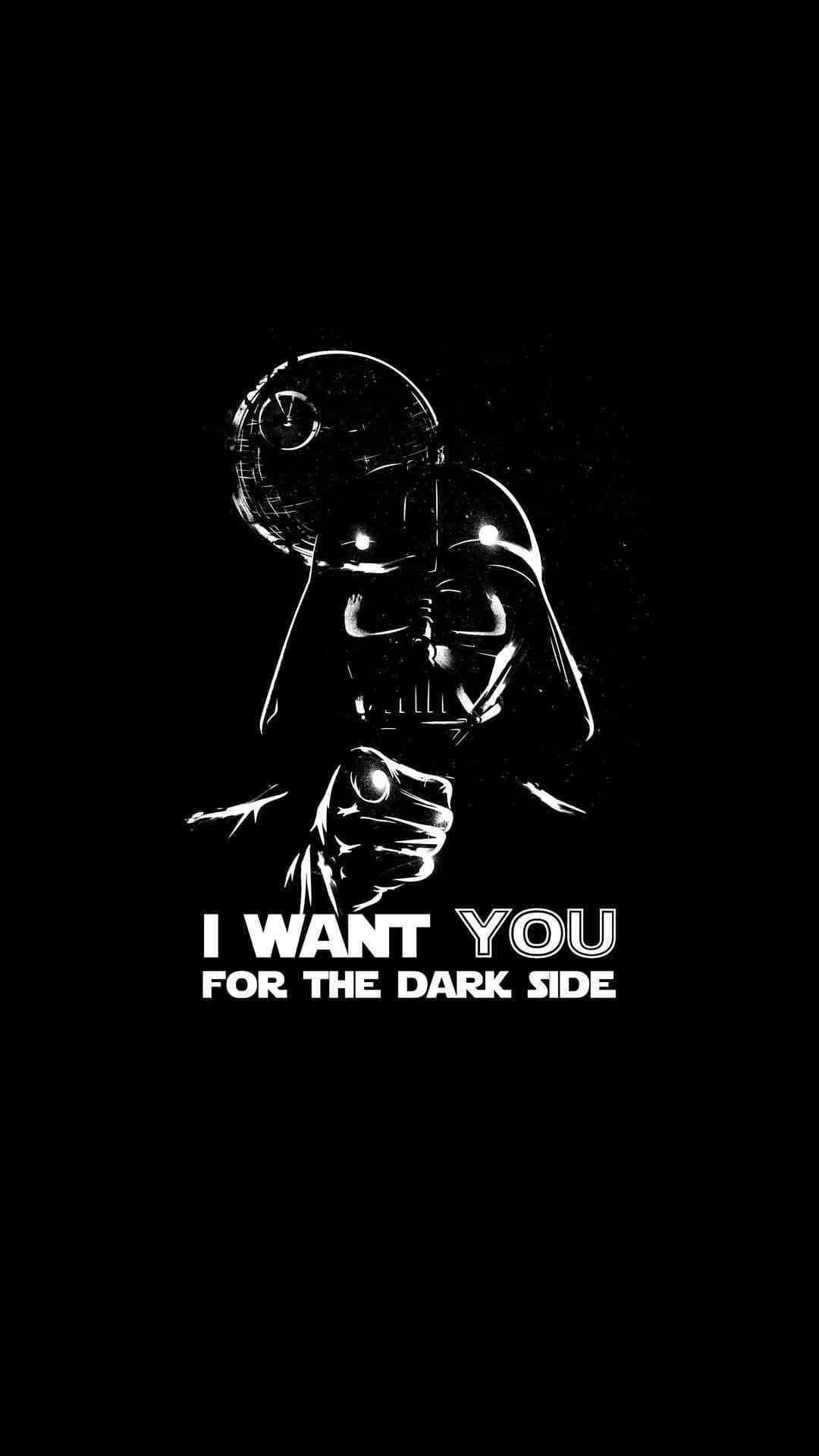 Μαύρο Emo iPhone Darth Vader Ταπετσαρία