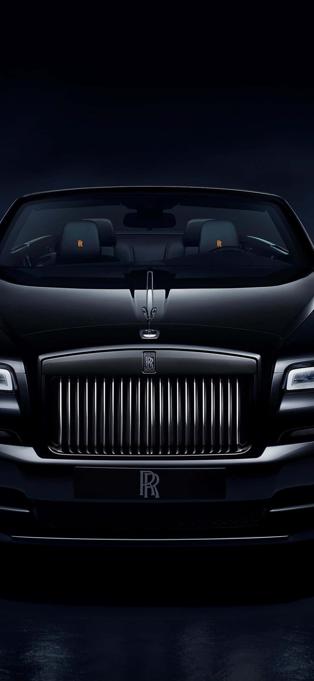 Μαύρη Επιδεικτική Rolls Royce Ταπετσαρία
