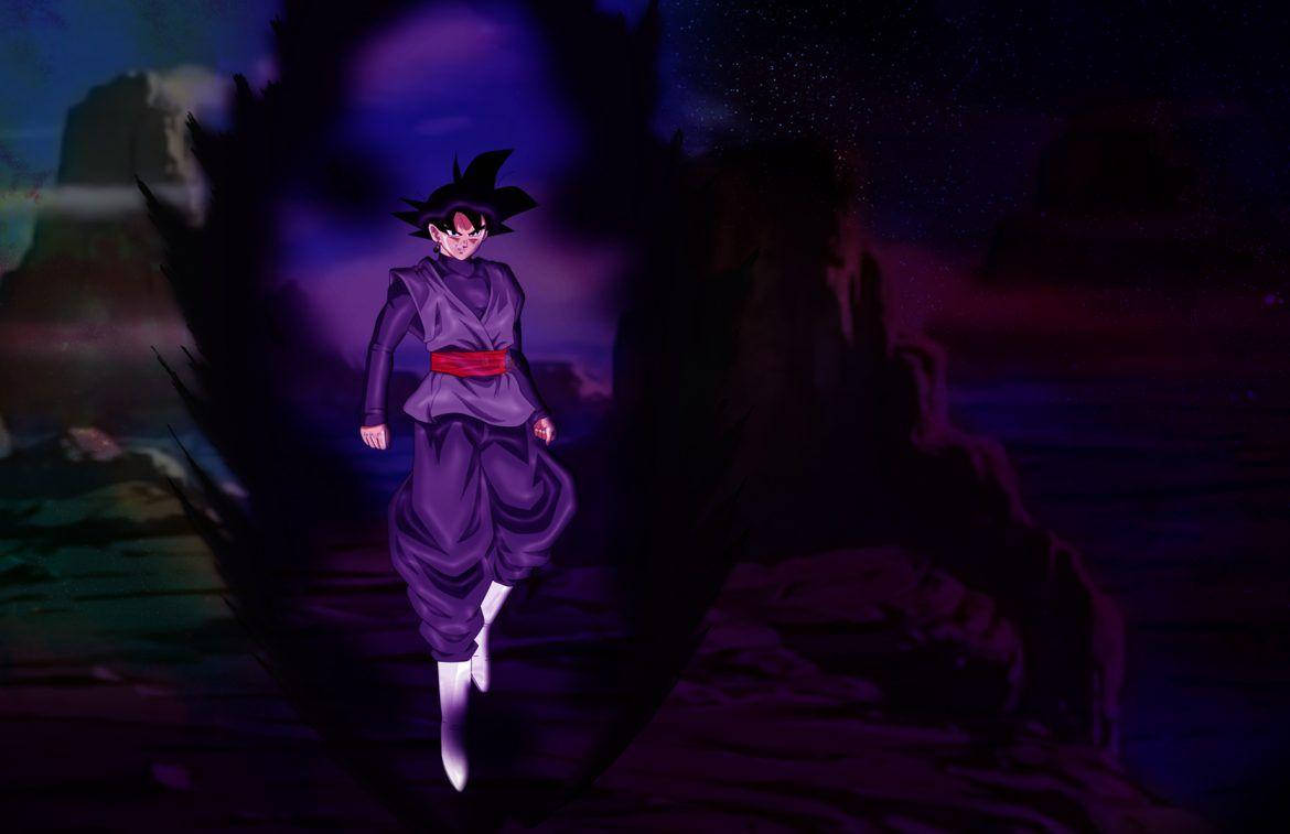 Μαύρος Goku Κανονική Μορφή Ταπετσαρία