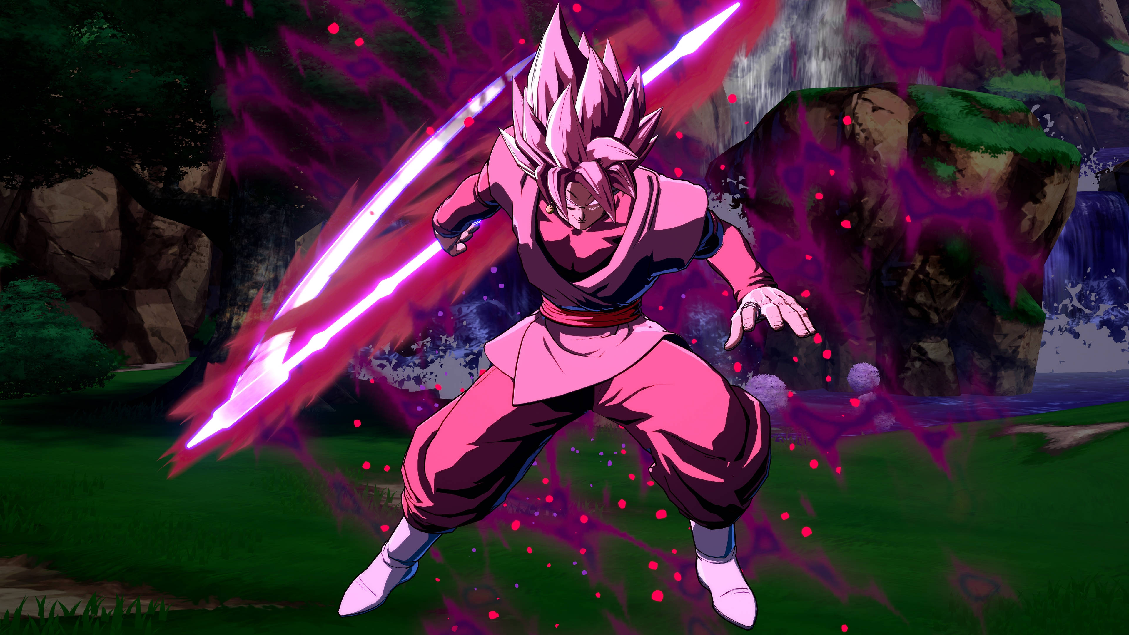 Μαύρος Goku με Δρεπάνια Θανάτου Ταπετσαρία