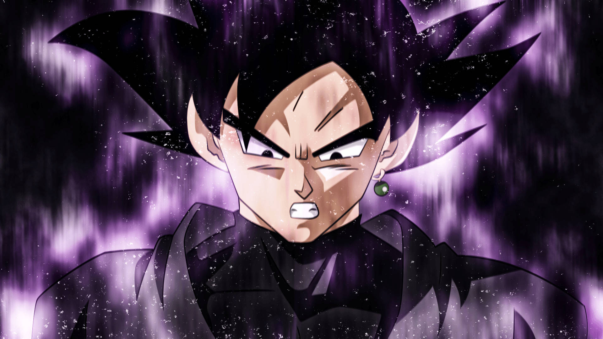 Μαύρος Goku με Σκοτεινή Αύρα Ταπετσαρία