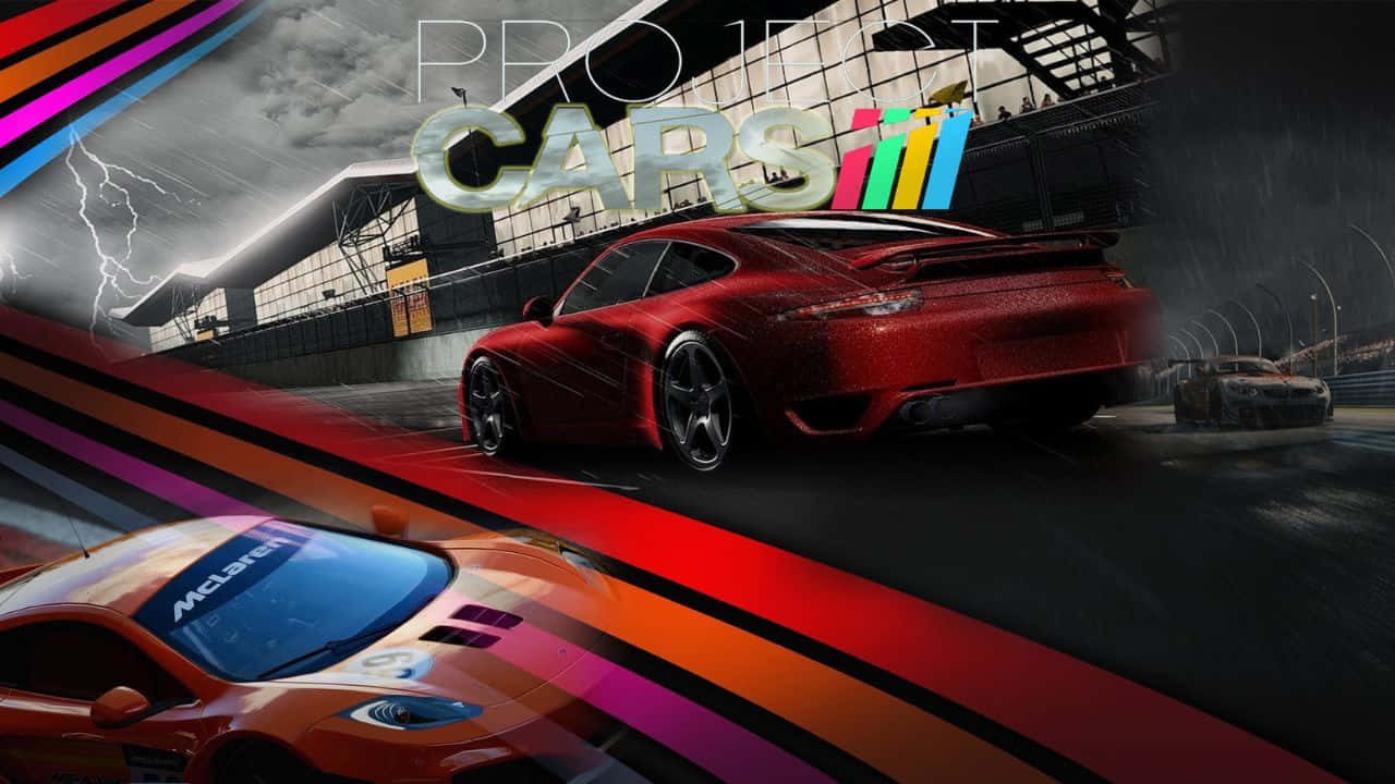 Με Γραμμές 720p Project Cars Φόντο Ταπετσαρία