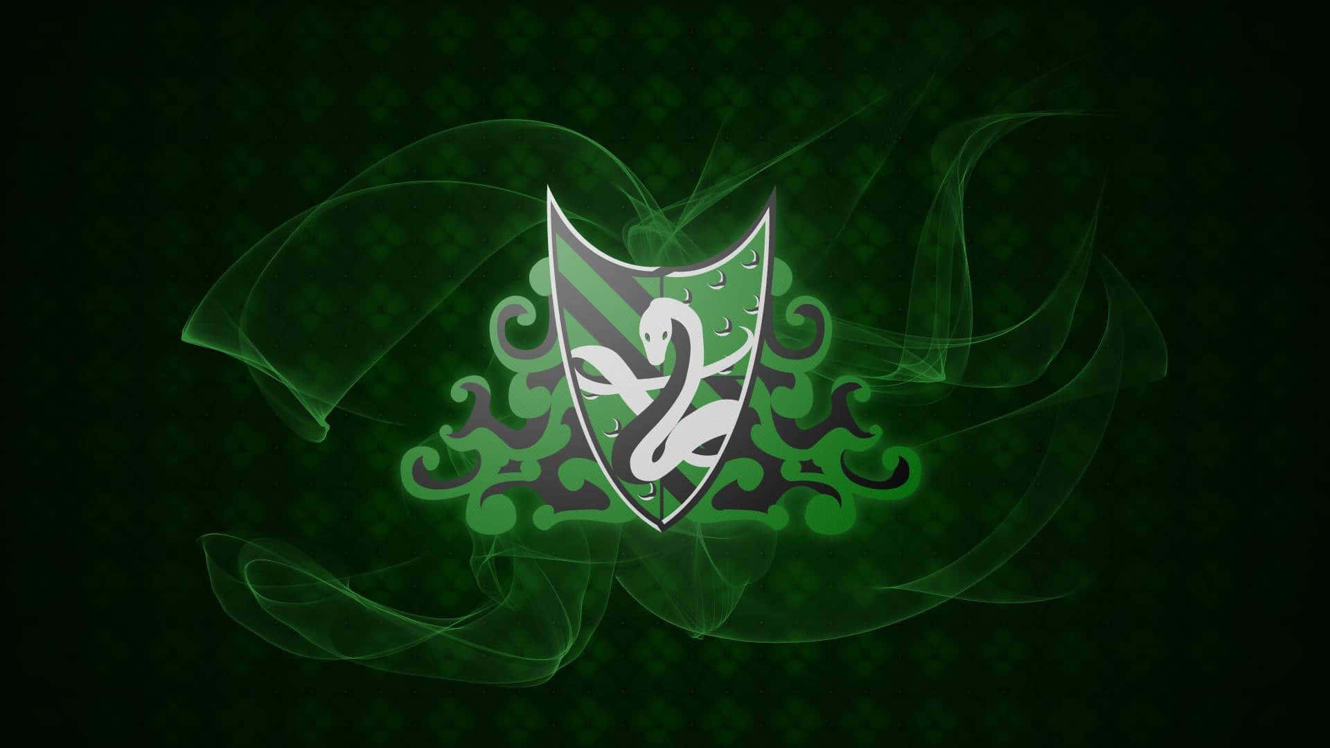 Μια αισθητική Slytherin με ένα μπουκάλι φίλτρο Ταπετσαρία