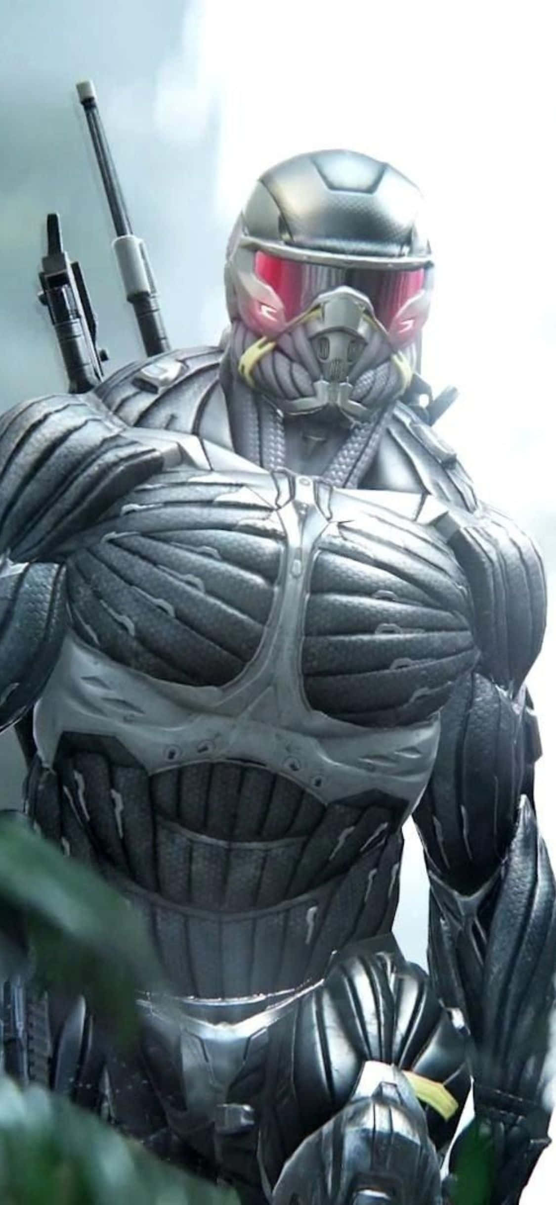 Μια μοναδική ματιά στο παιχνίδι Crysis 3 στο iPhone X Ταπετσαρία