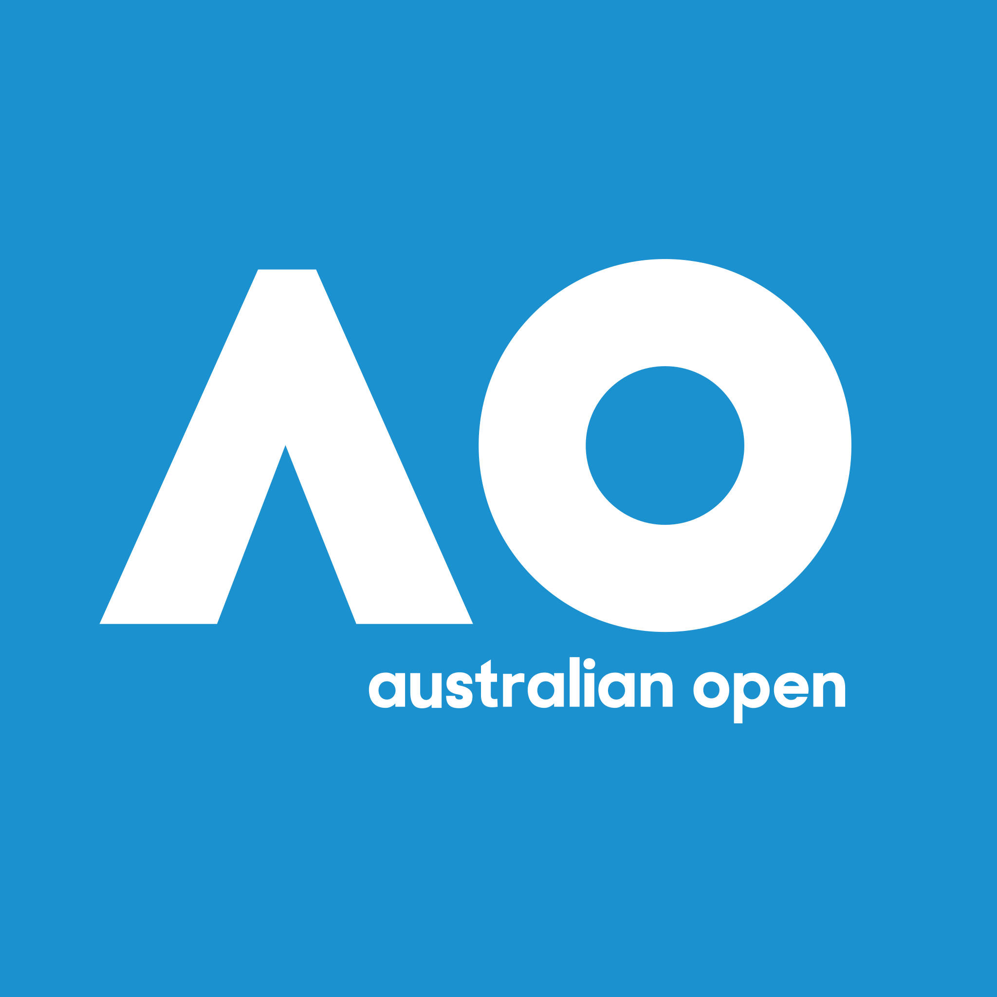 Μινιμαλιστικό Λογότυπο Australian Open Ταπετσαρία
