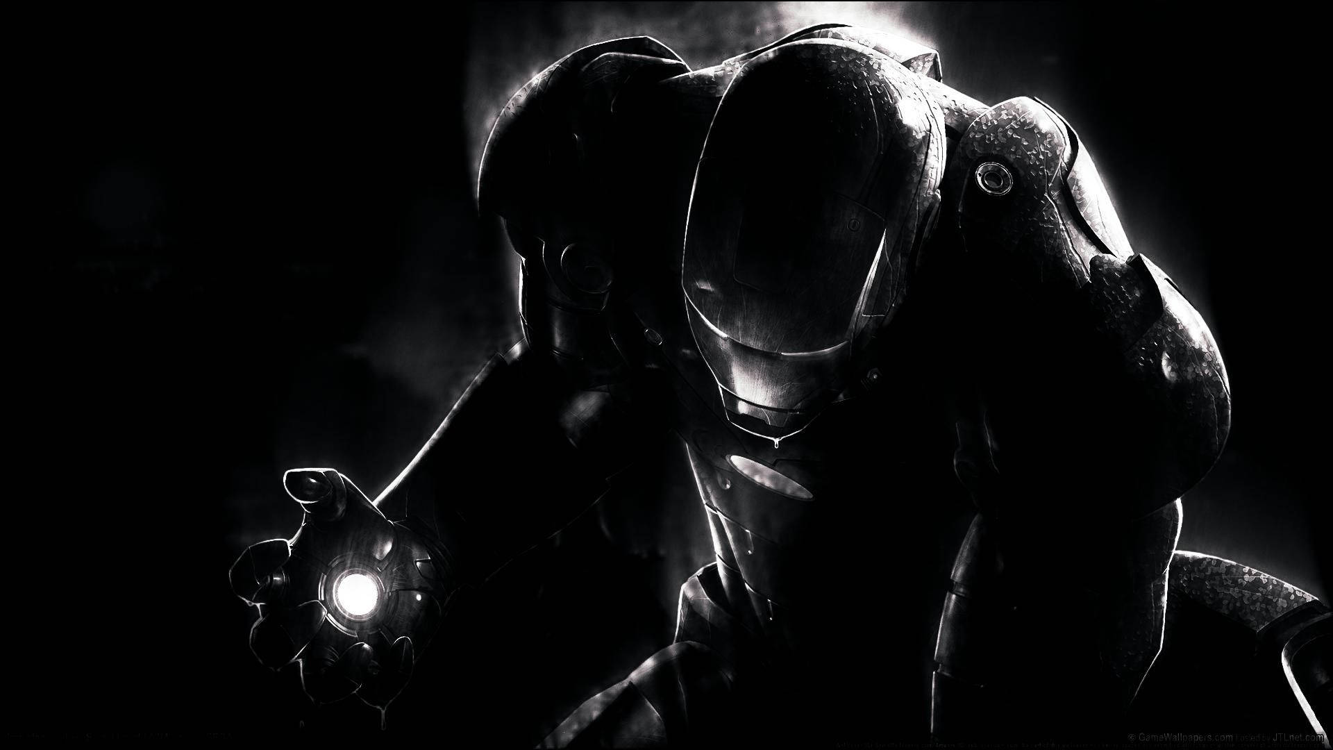 Ταπετσαρία μονόχρωμου Iron Man — Iron Man Ταπετσαρία