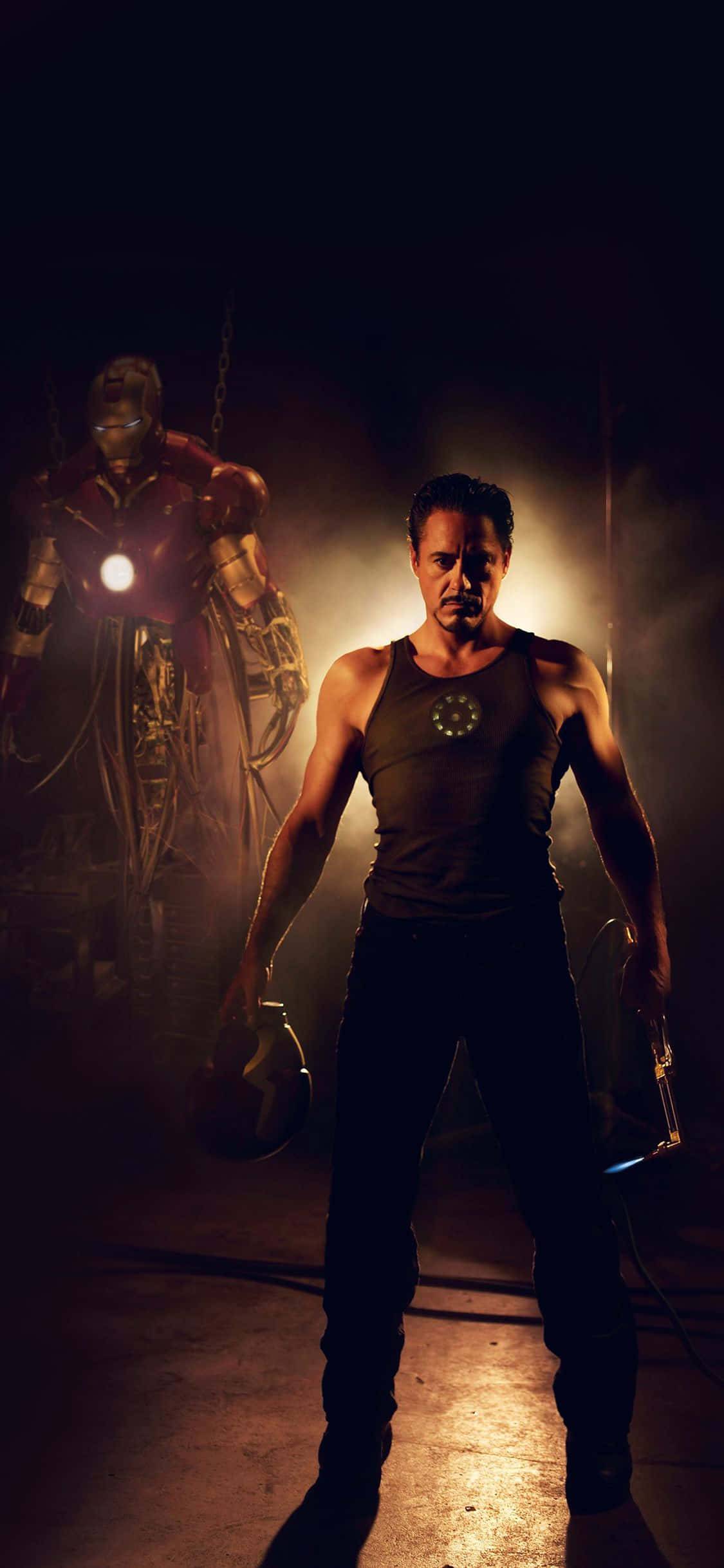 Μπείτε στην τεχνολογική εποχή με το Iron Man Apple iPhone X Ταπετσαρία