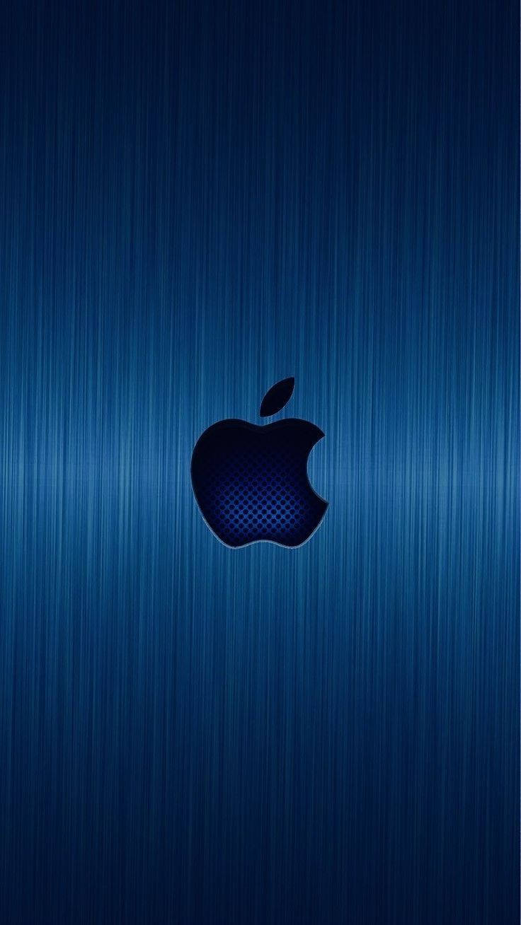 Μπλε Μεταλλικό Apple iPhone Ταπετσαρία