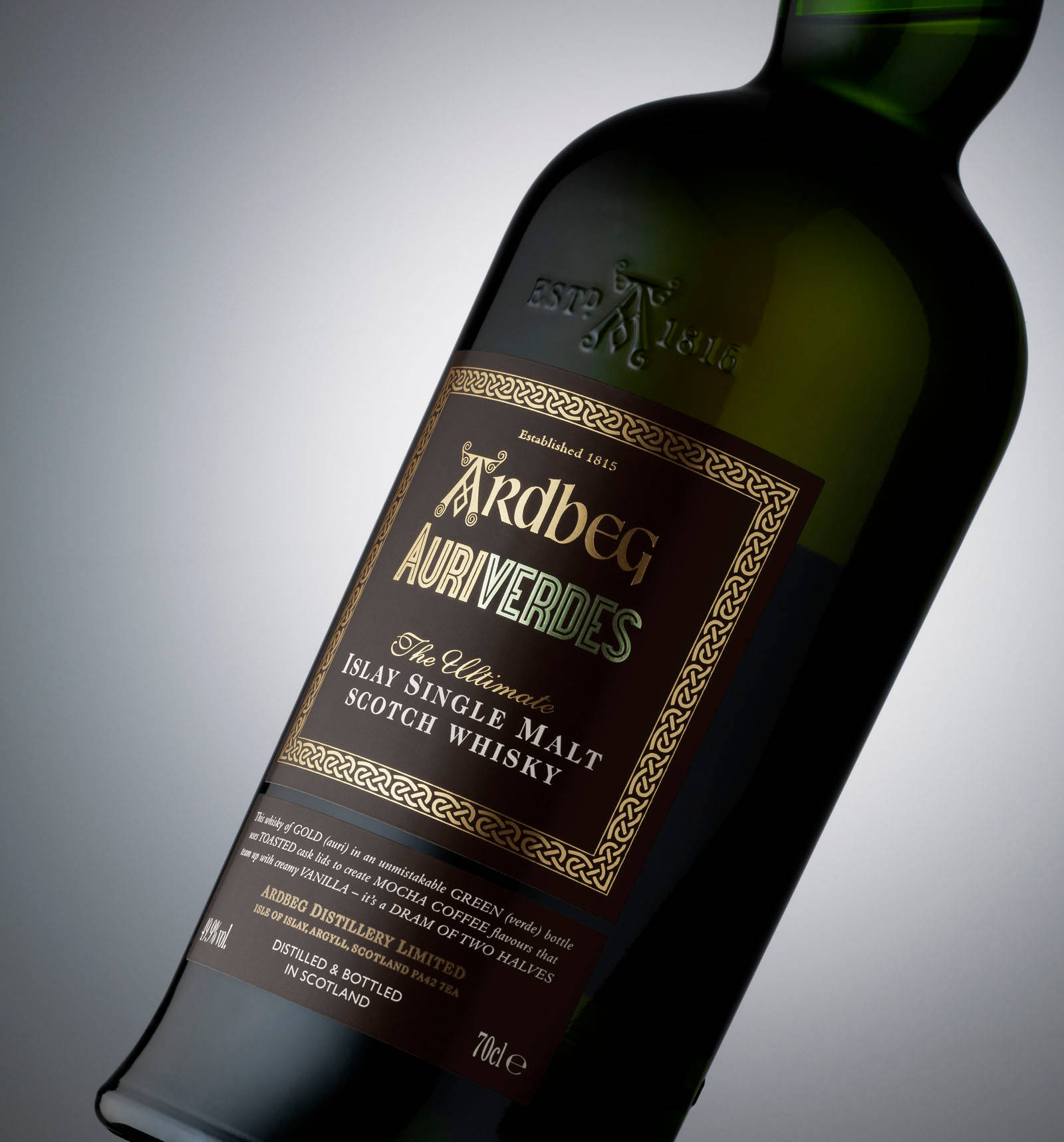 Μπουκάλι Ουίσκι Ardbeg Auriverdes Ταπετσαρία