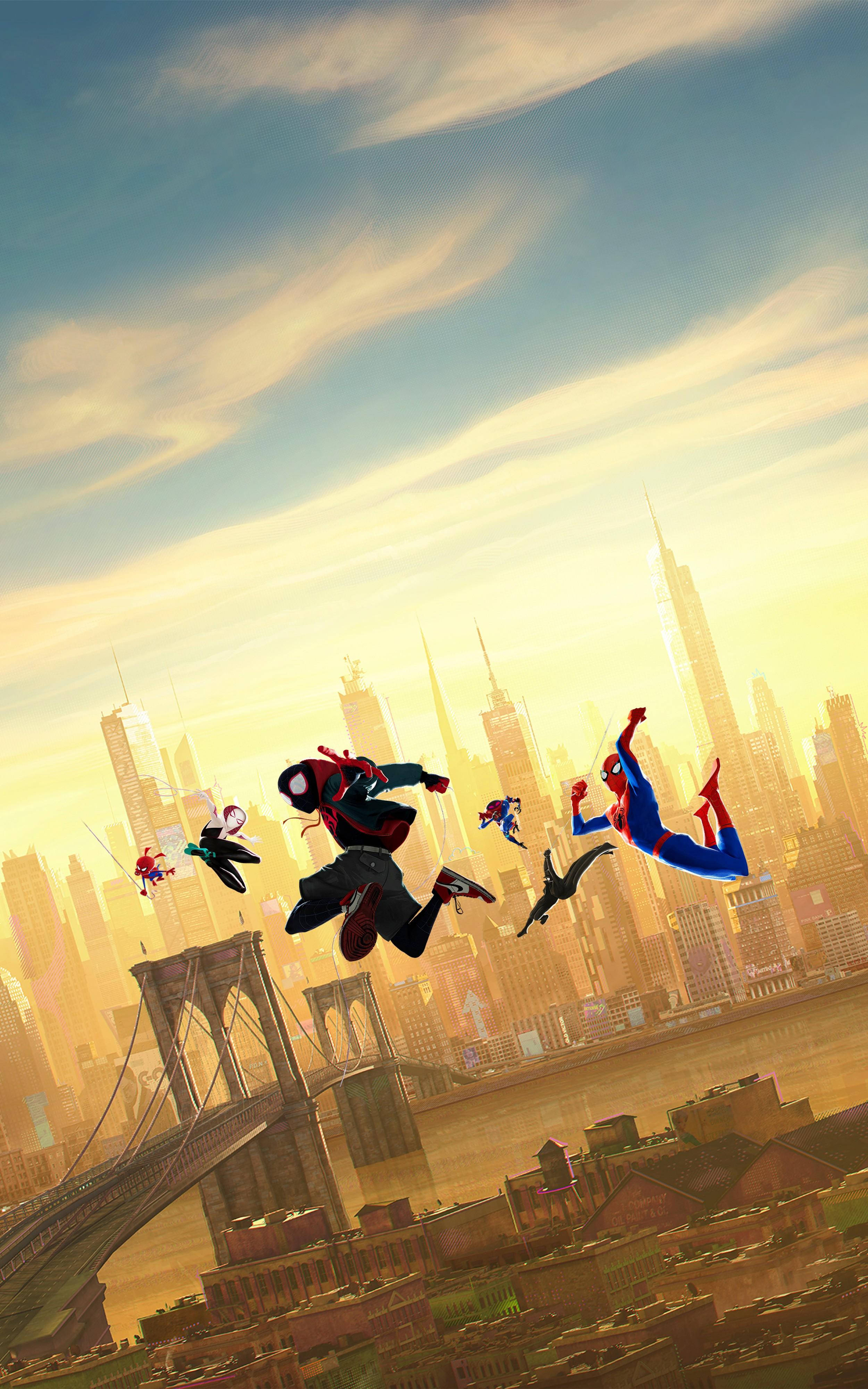 Νιώσε τη δύναμη του Spider Verse! Ταπετσαρία
