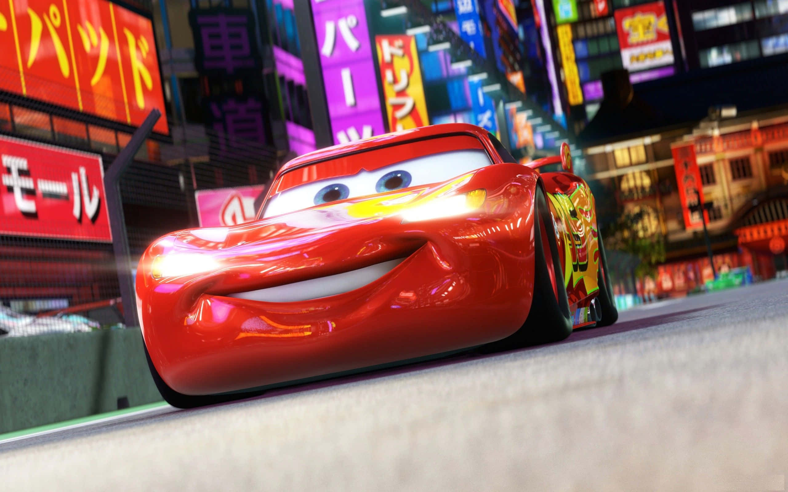 Ξαναζήστε τη Συναρπαστική Περιπέτεια του Cars 2 Ταπετσαρία