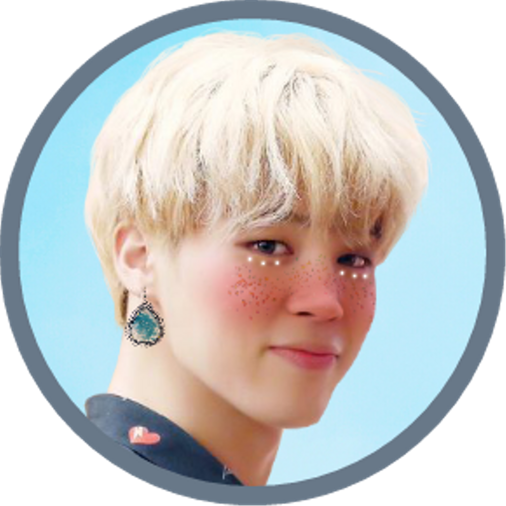 Ξανθό άτομο που χαμογελά σε κυκλικό πορτρέτο Ταπετσαρία