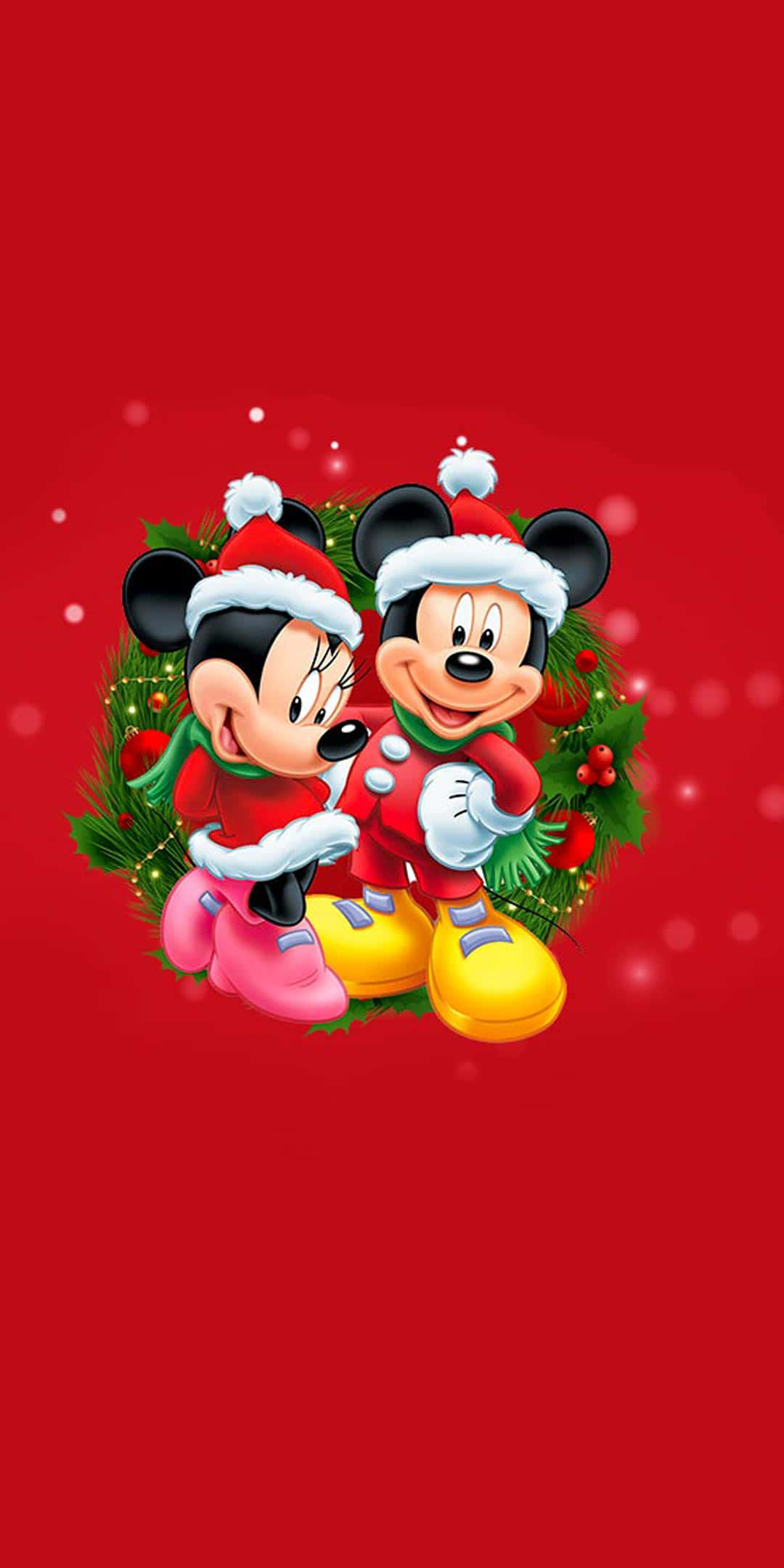 Ξεκινώντας τις διακοπές σου με Disney Christmas στο iPad σου! Ταπετσαρία