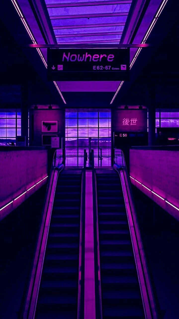 "Ξεκλειδώστε εξωκοσμικές εμπειρίες με το Neon Aesthetic" Ταπετσαρία