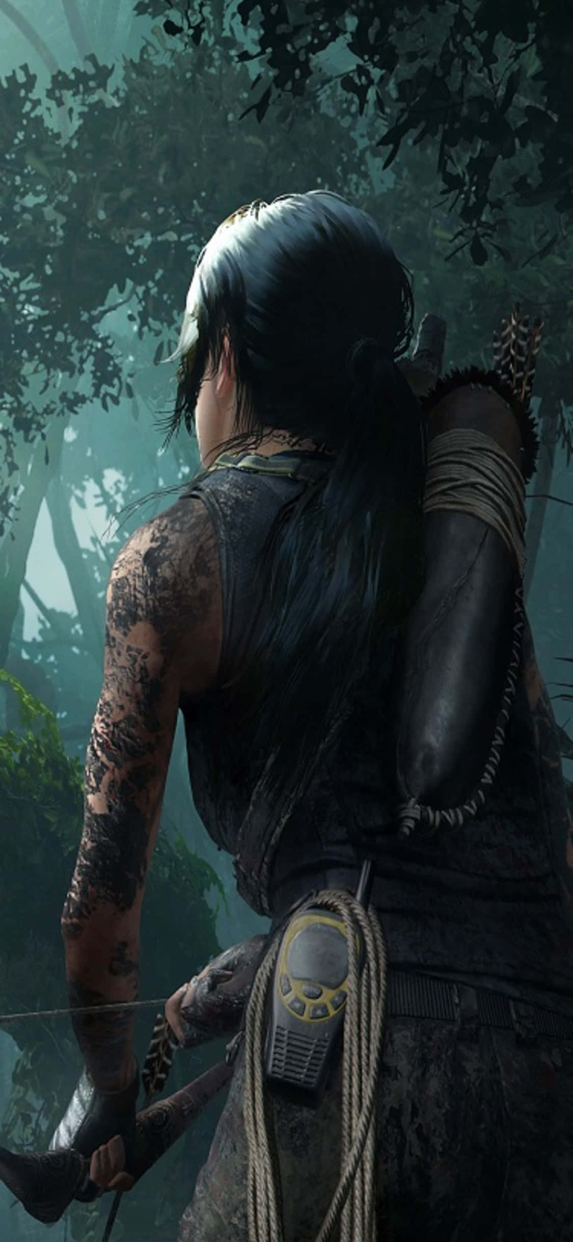 Ξεκλειδώστε τα μυστικά του Shadow of the Tomb Raider με ένα iPhone X. Ταπετσαρία