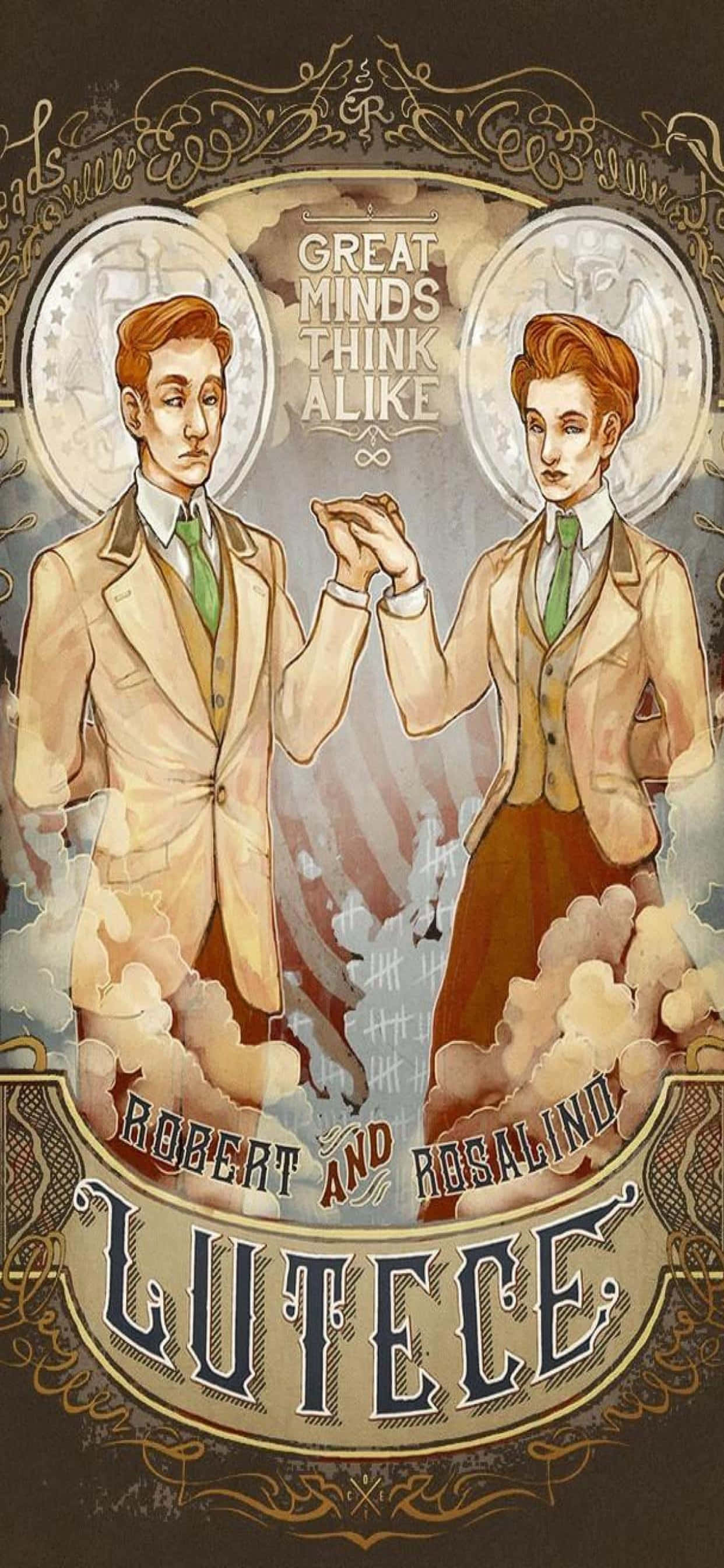 Ξεκλειδώστε τα μυστικά του σύμπαντος Bioshock Infinite με ένα iPhone Xs Max Ταπετσαρία