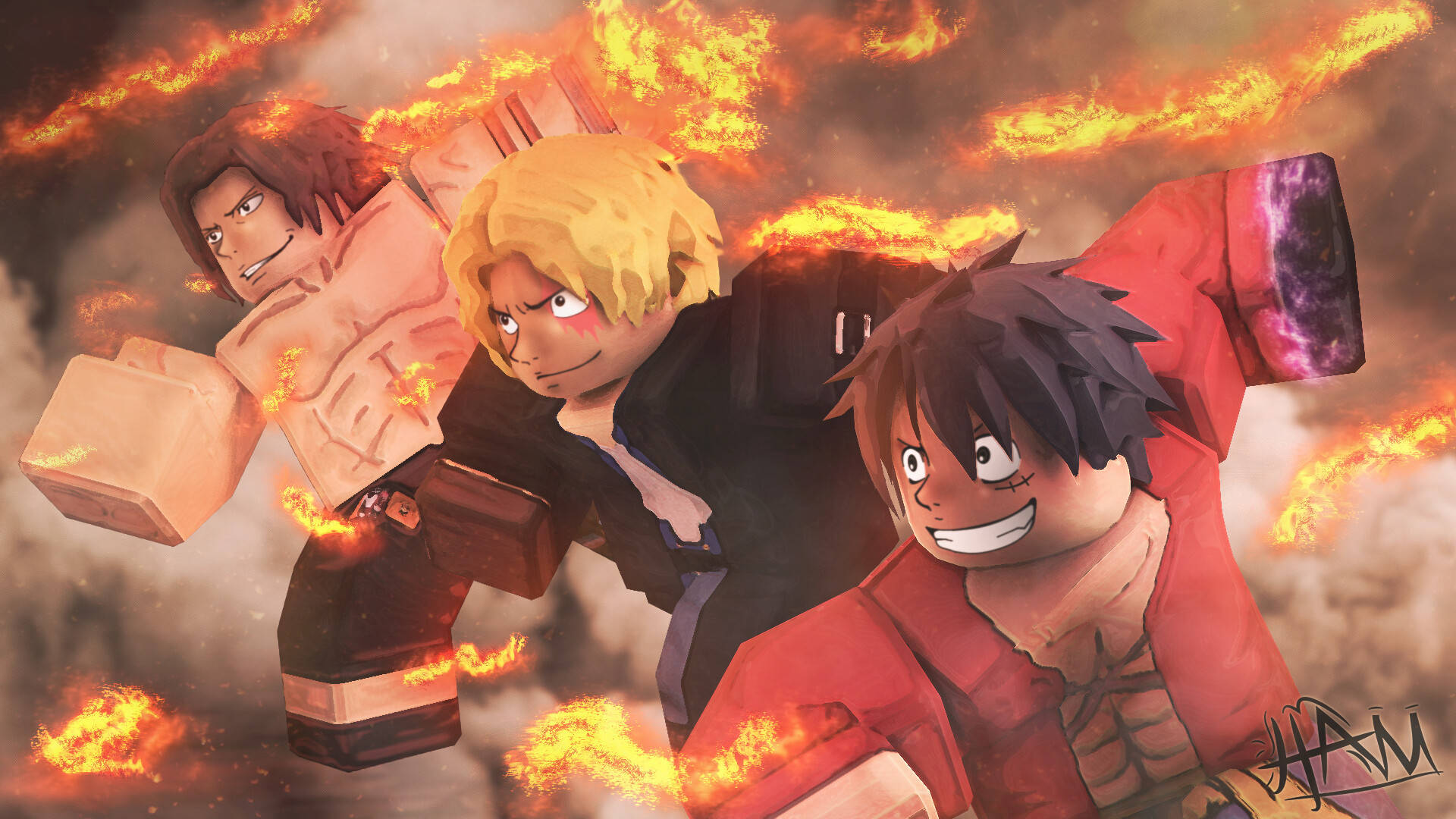 Ταπετσαρία Roblox One Piece Anime — Roblox Ταπετσαρία