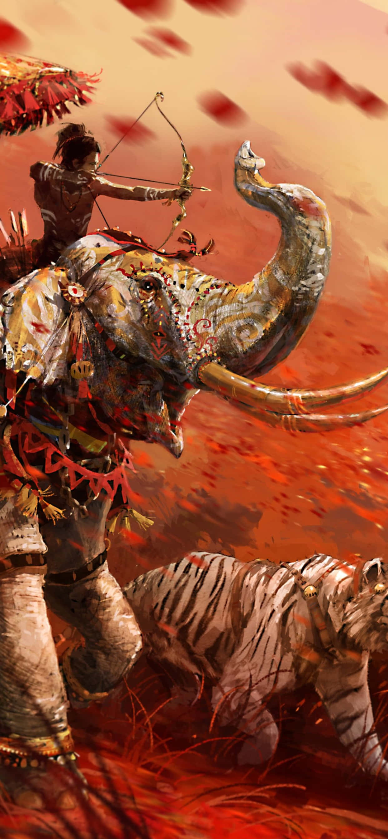 Ξεσκίστε τη ζούγκλα στο Far Cry 4 με iPhone Xs Max. Ταπετσαρία