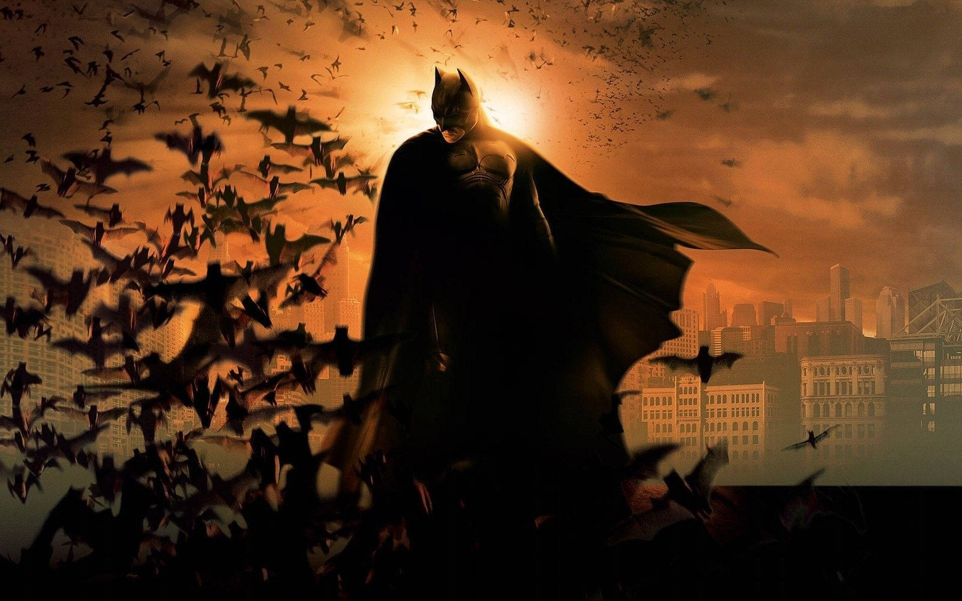 Ο Batman στο Ηλιοβασίλεμα Ταπετσαρία