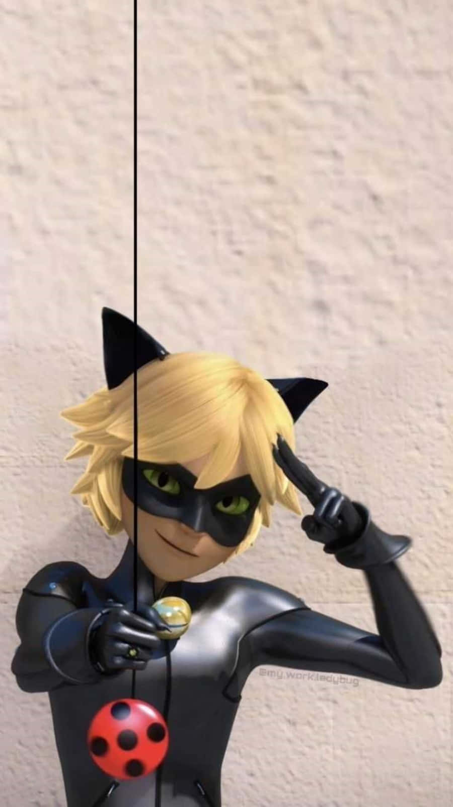 Ο Cat Noir είναι έτοιμος να κατακτήσει την πόλη Ταπετσαρία