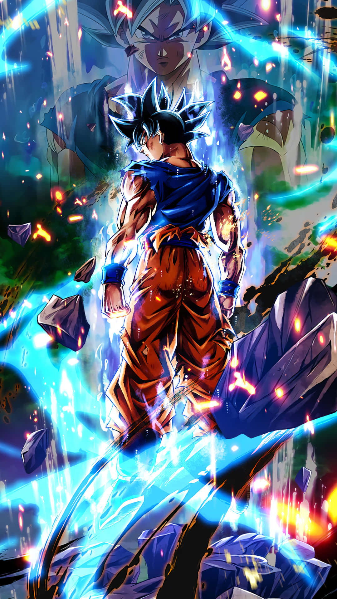 Εικόνες Goku Ultra Instinct — Goku ultra instinct GIF Ταπετσαρία