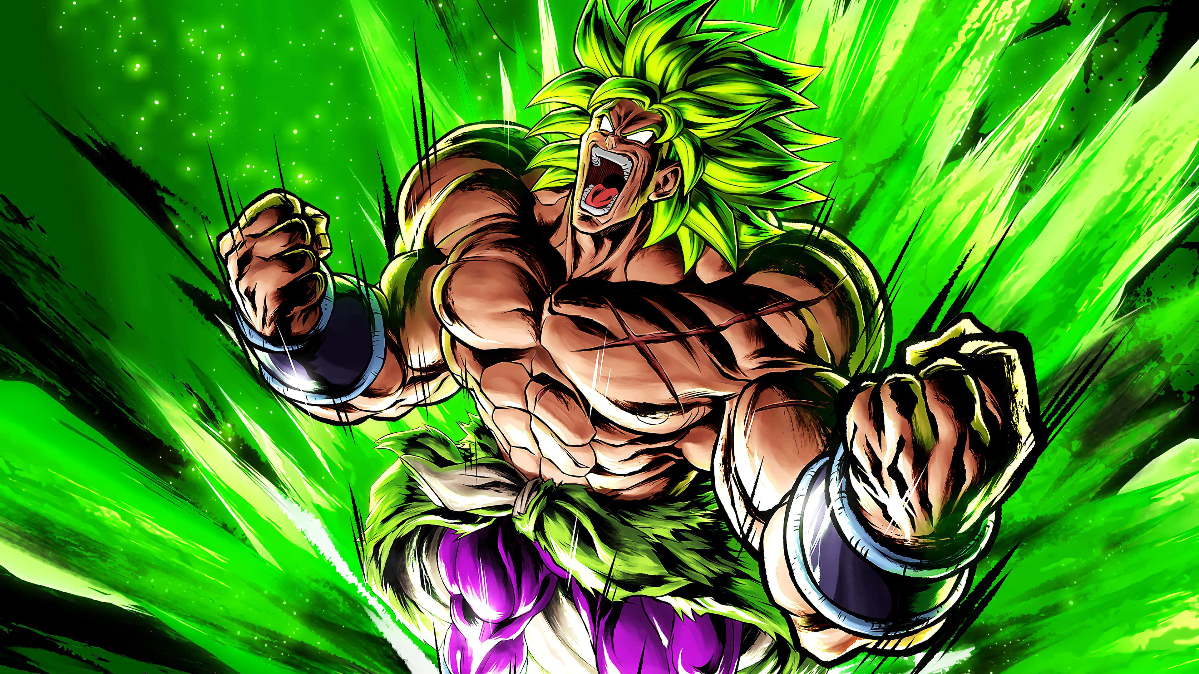 Ο Goku και ο Vegeta έτοιμοι για μάχη στο επικό Dragon Ball Super Broly Ταπετσαρία