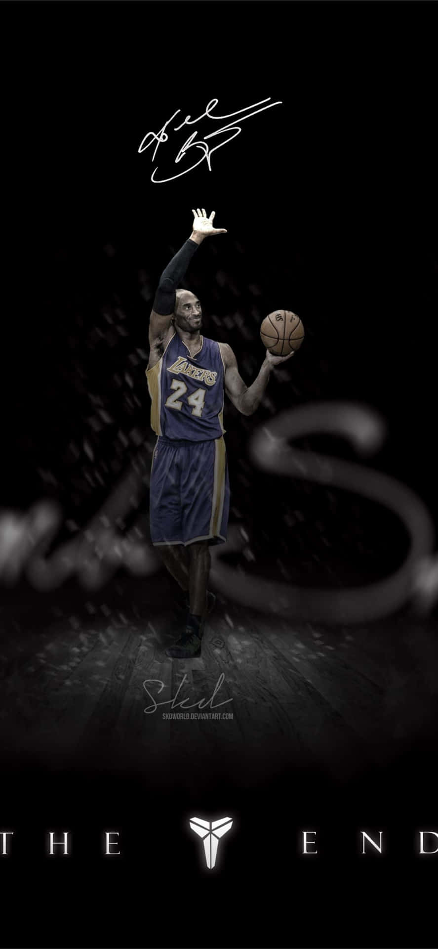 Kobe Bryant Μπάσκετ — Μπάσκετ GIF Ταπετσαρία