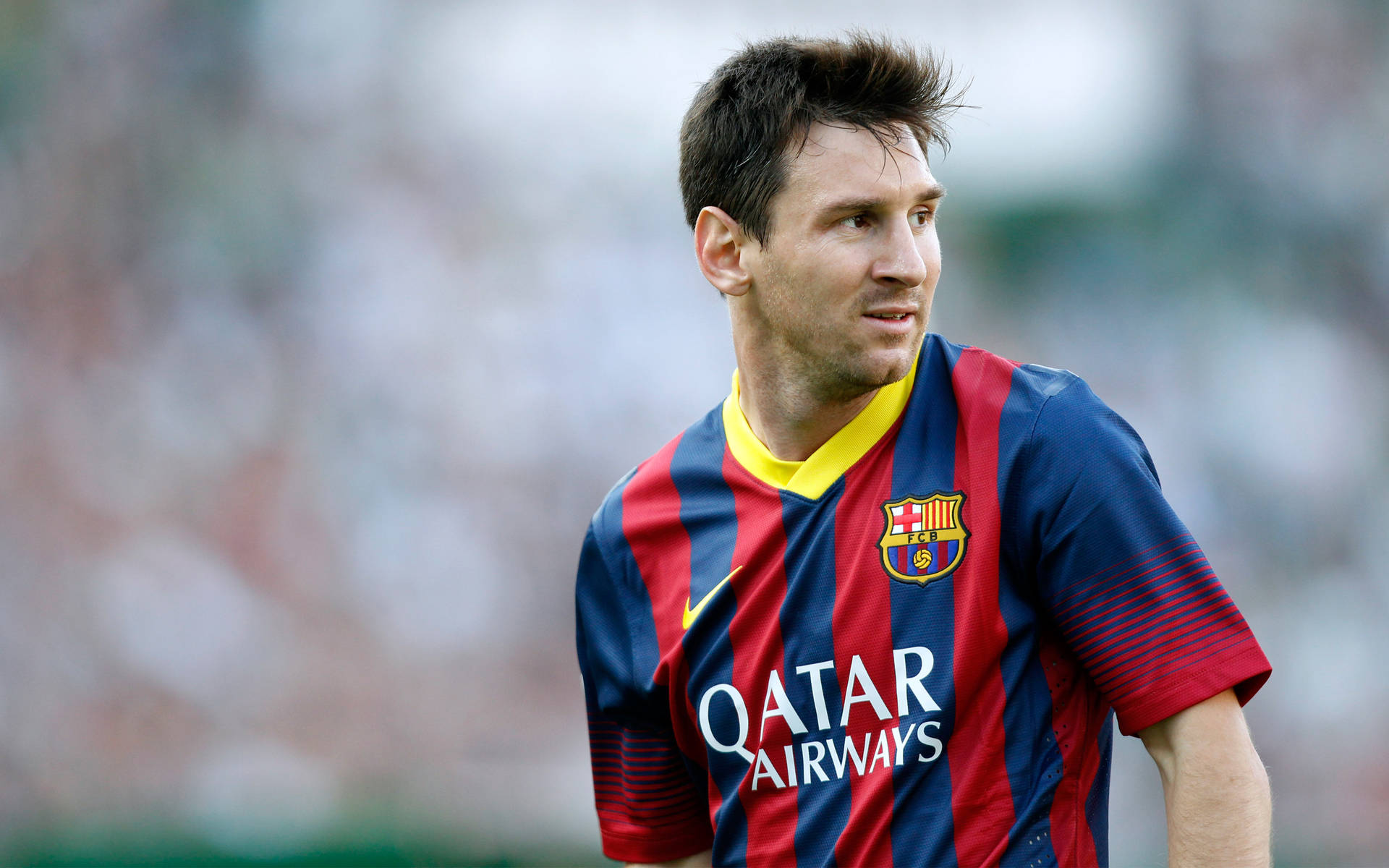 Ταπετσαρία με τον επιθετικό της FC Barcelona, Lionel Messi — Messi Ταπετσαρία