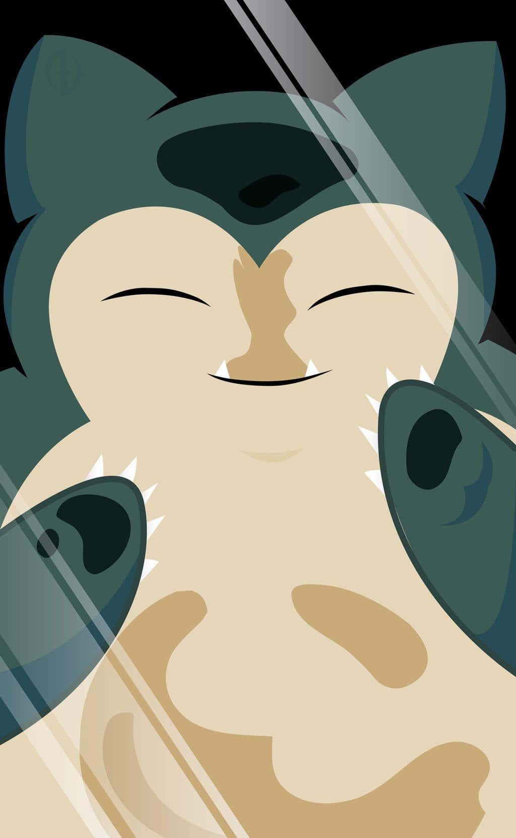Snorlax χαλαρώνει το απόγευμα Ταπετσαρία