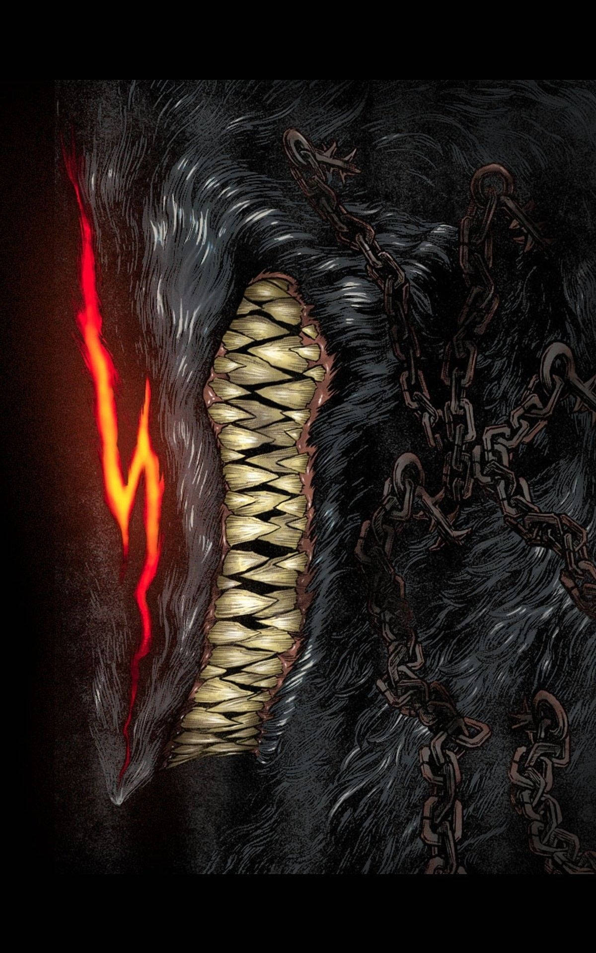 Ο Άντρας και το Τέρας του στη Σειρά Berserk Ταπετσαρία