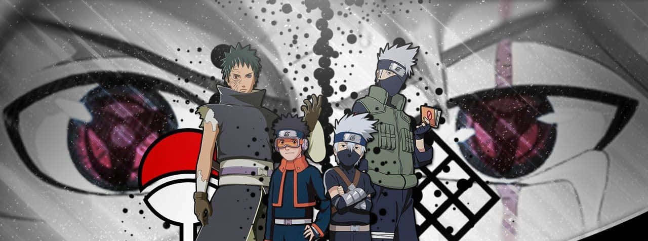 Κάκασι και Όμπιτο — Naruto iPhone GIF Ταπετσαρία