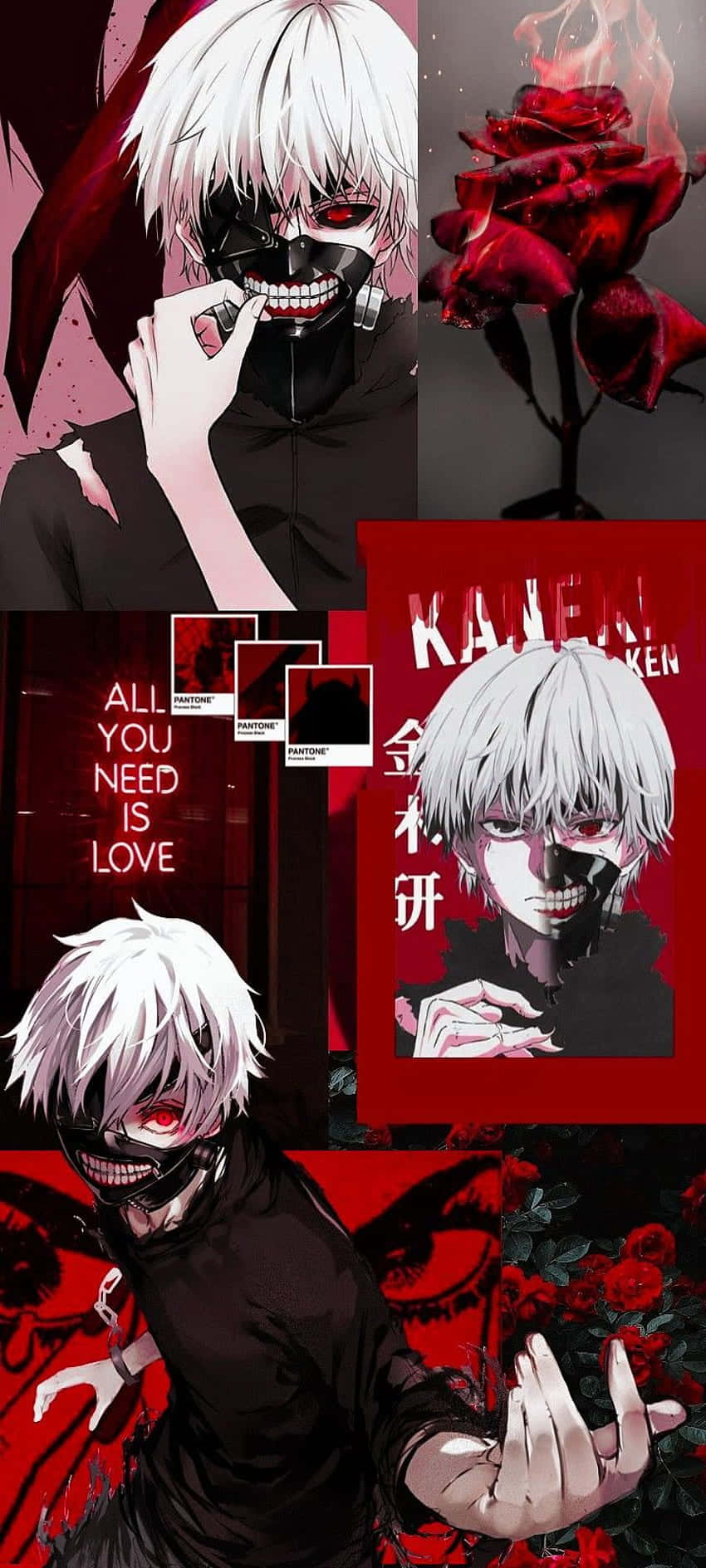 Ο Κανέκι Κεν αγωνίζεται για δικαιοσύνη στο Tokyo Ghoul Ταπετσαρία