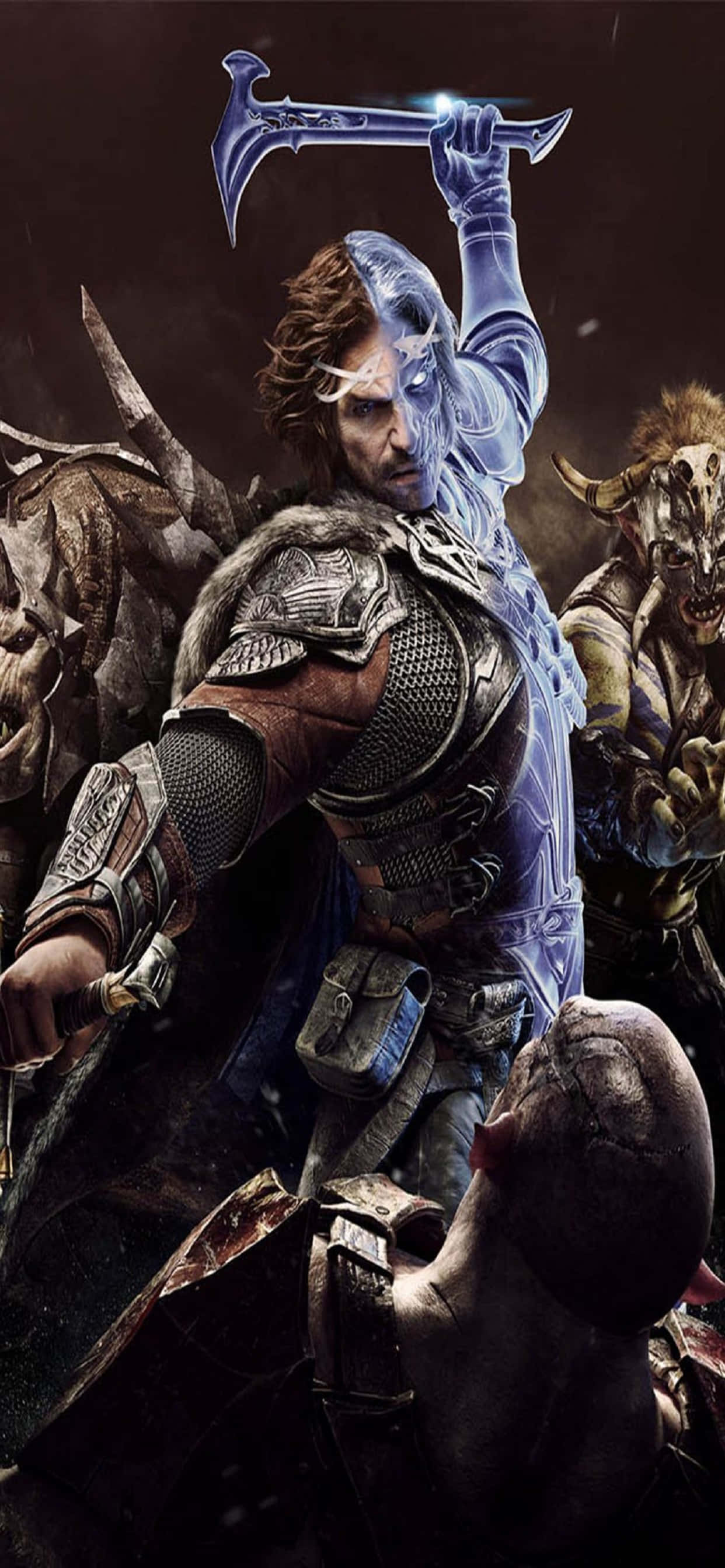 Ο Celebrimbor σφυροκοπάει - Φόντο Shadow Of Mordor για iPhone Xs Max Ταπετσαρία