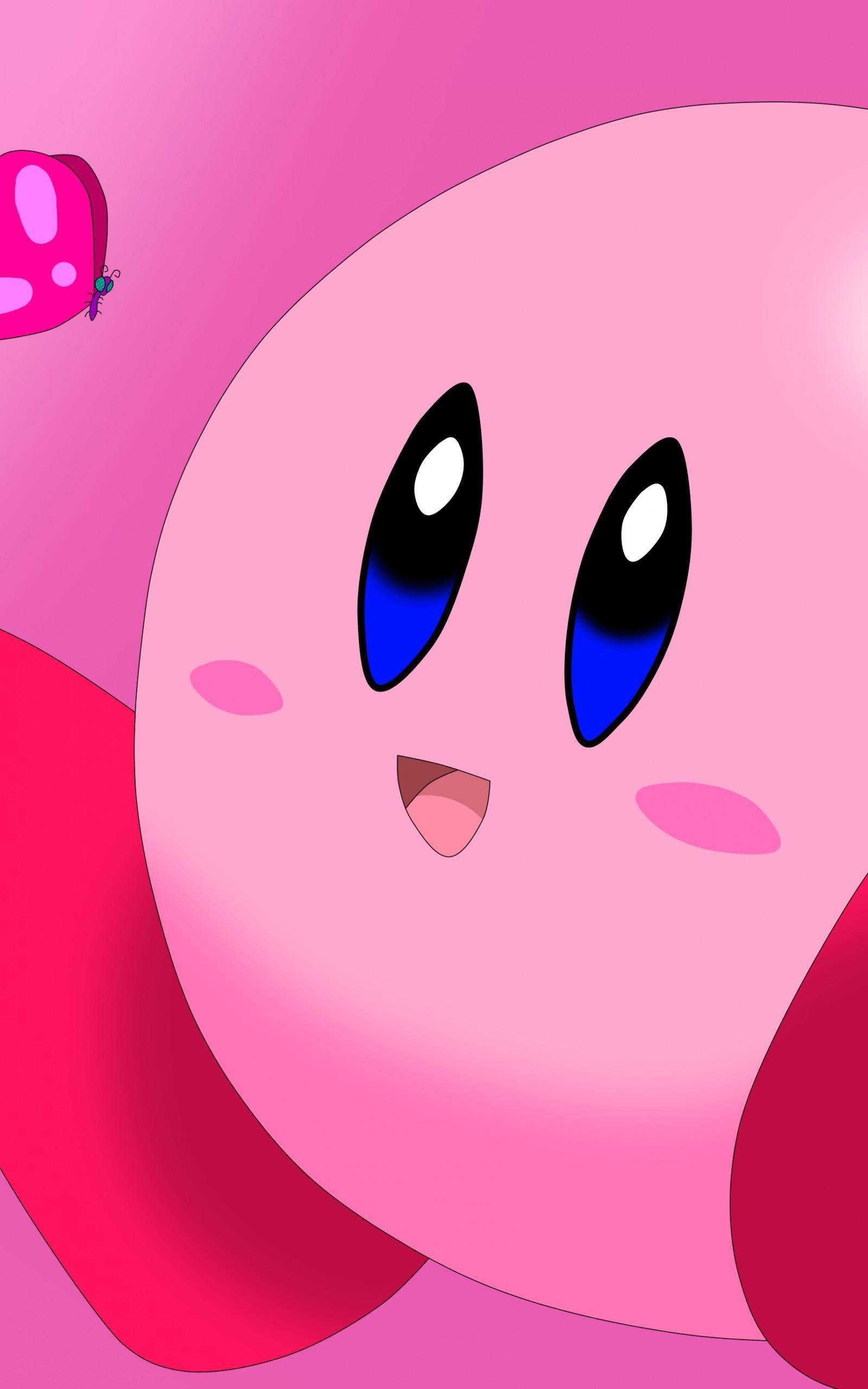 Το πιο χαριτωμένο ροζ Kirby που υπάρχει! Ταπετσαρία