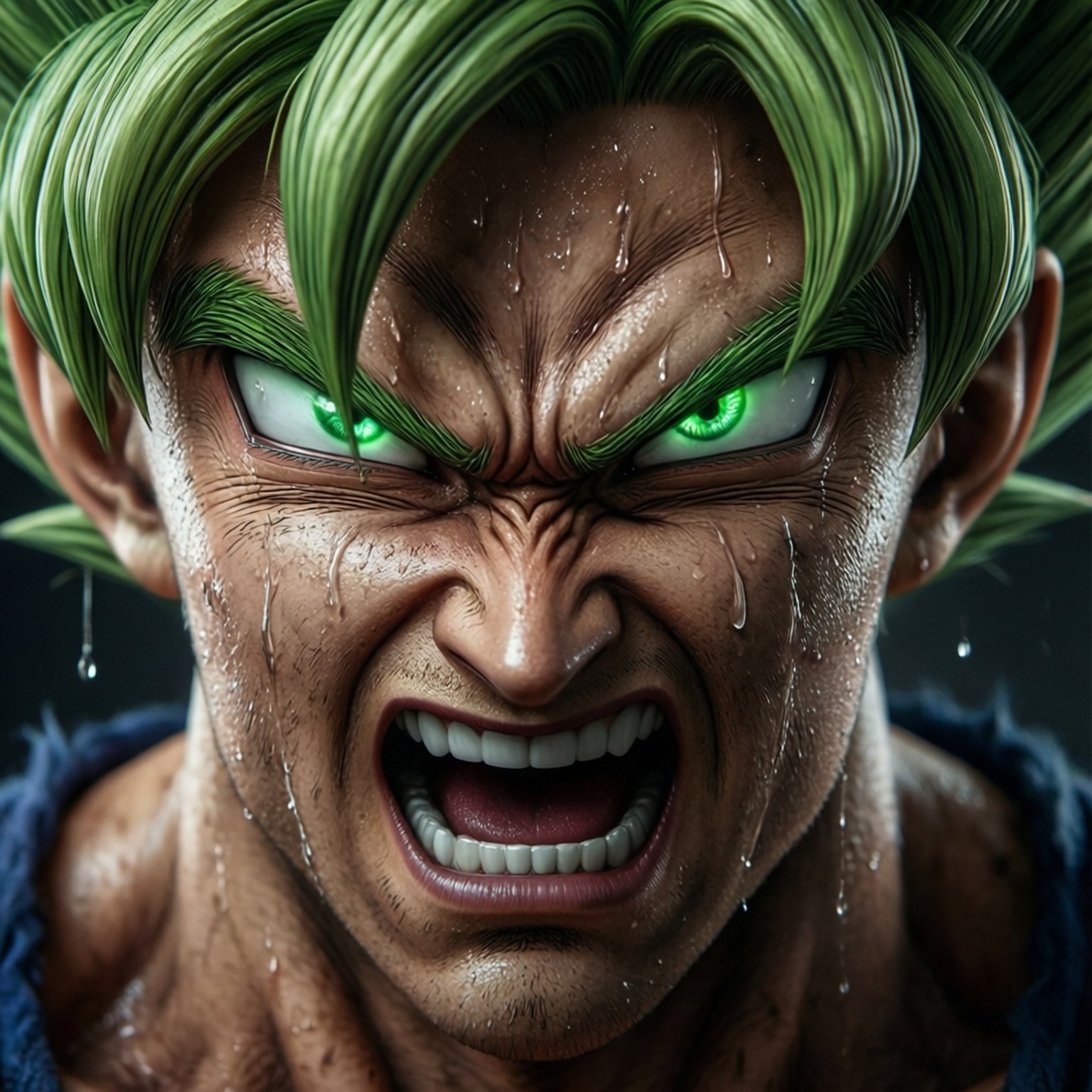 Ο πόνος του Broly Ταπετσαρία