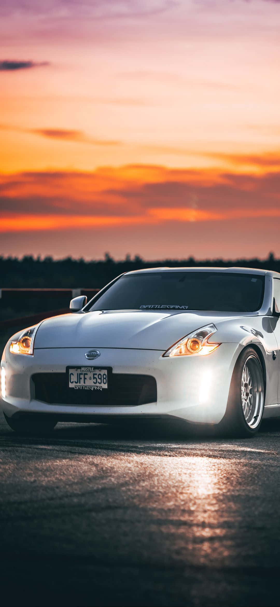 Οδήγηση με στυλ – Nissan 350Z σε iPhone Ταπετσαρία