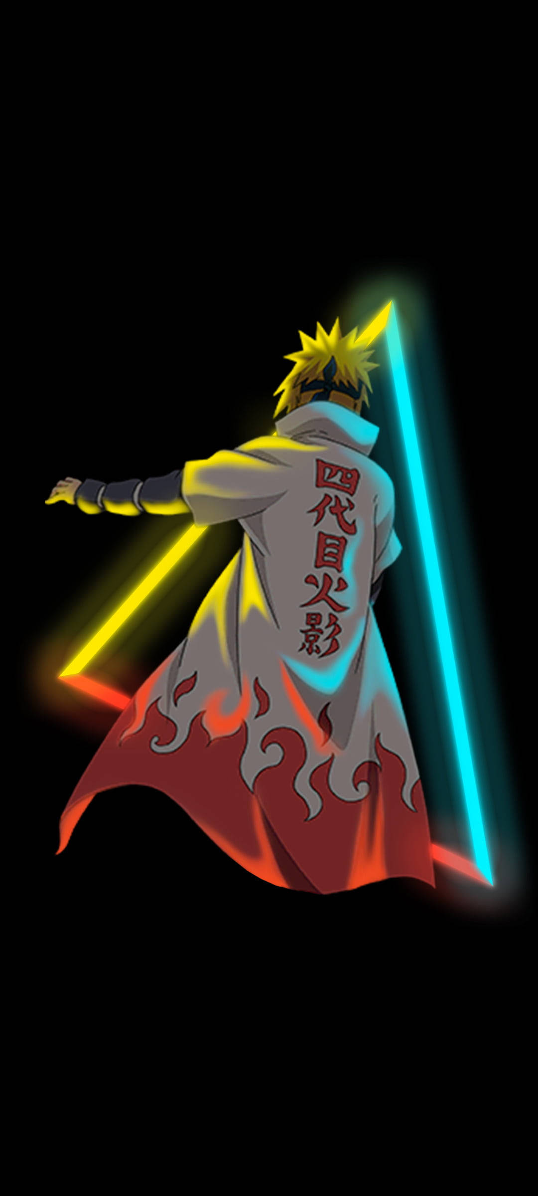 Οθόνη κλειδώματος anime Minato Namikaze — Naruto iPhone GIF Ταπετσαρία