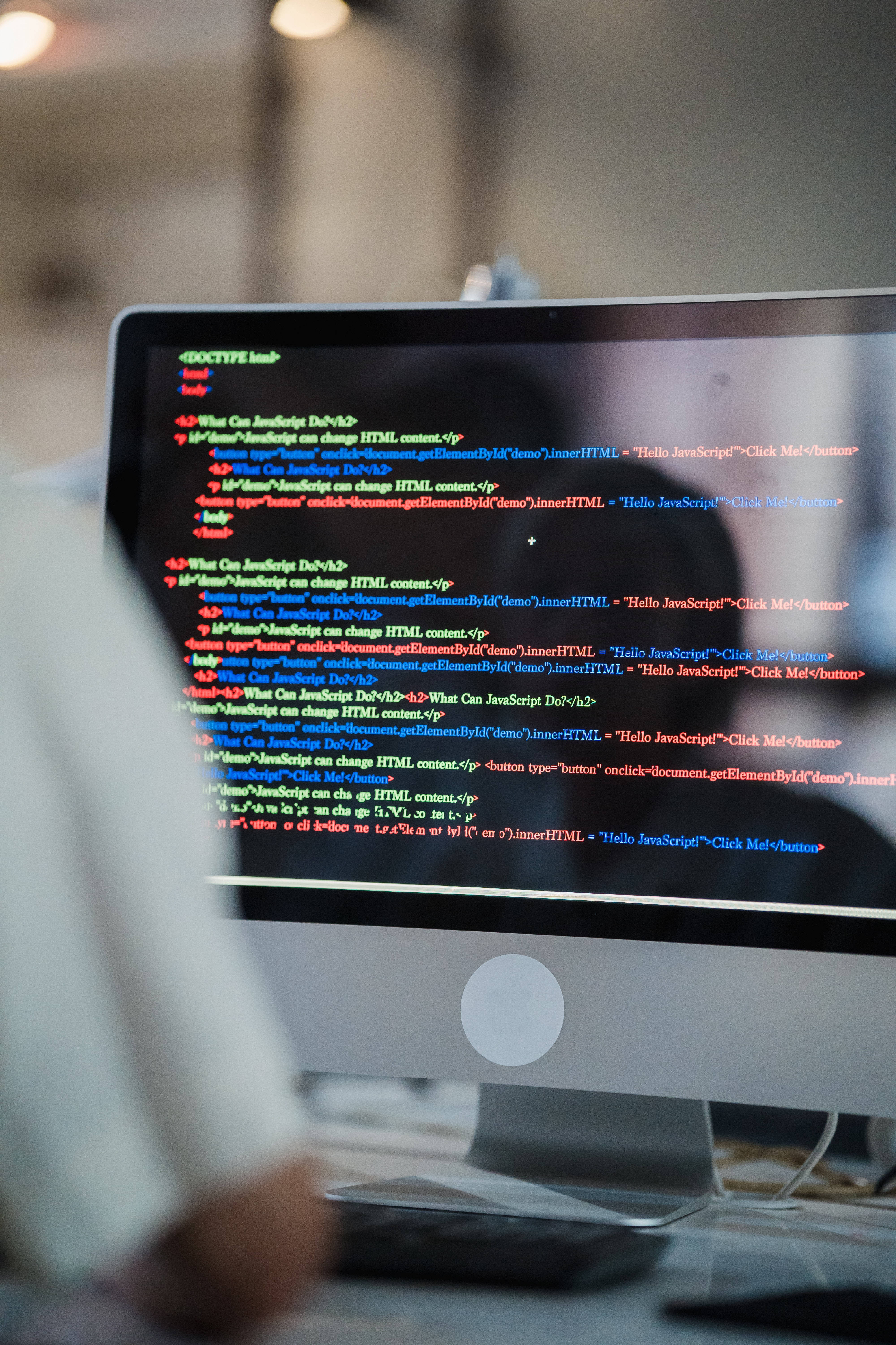 Οθόνη υπολογιστή Mac προγραμματιστή Ταπετσαρία