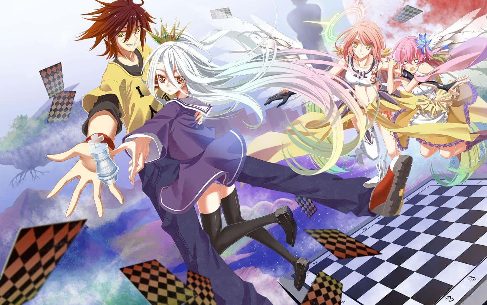 Οι Κυρίαρχοι των Παιχνιδιών, Sora & Shiro Ταπετσαρία