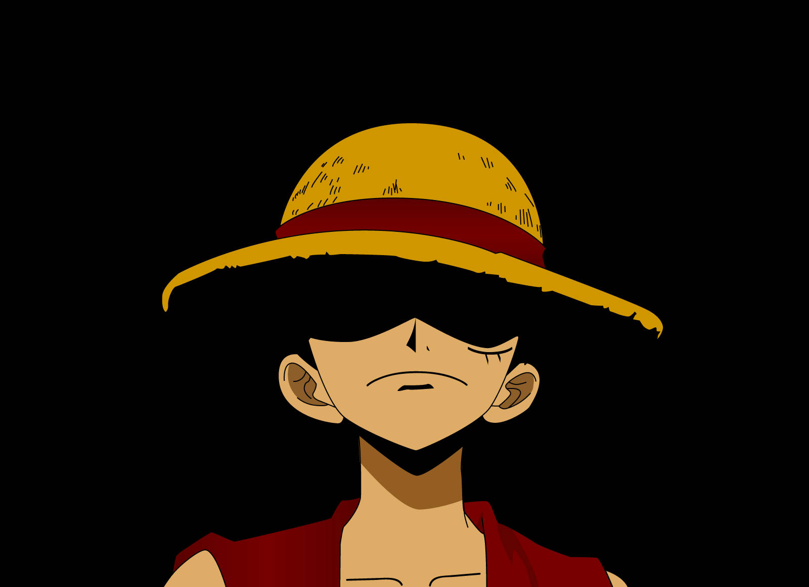 Ταπετσαρία One Piece fanart του Monkey D Luffy — One Piece Ταπετσαρία