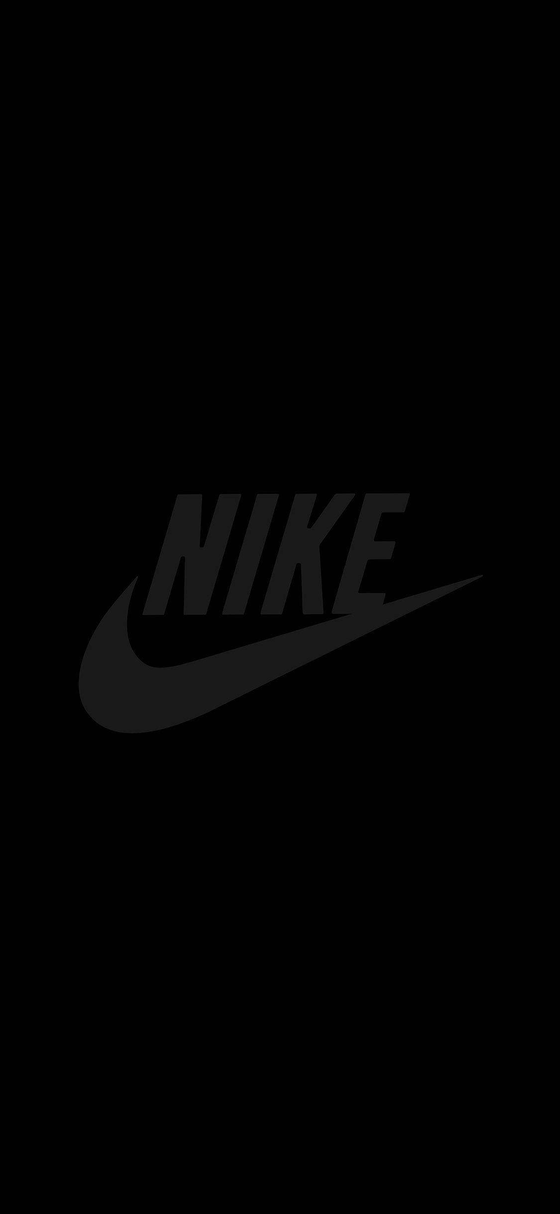 Ολόμαυρο Nike iPhone Ταπετσαρία