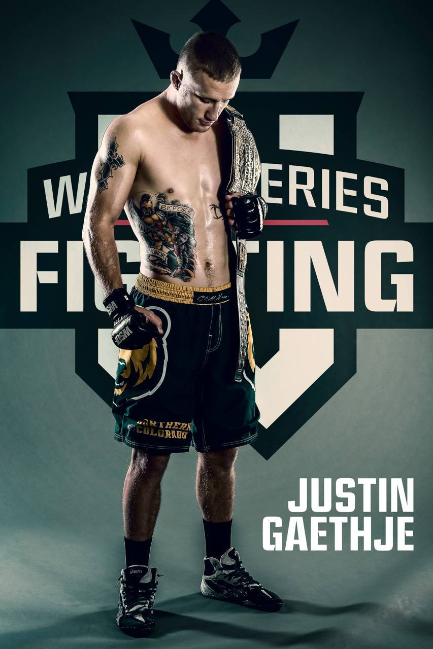 Ολόσωμη Προωθητική Φωτογραφία του Justin Gaethje Ταπετσαρία