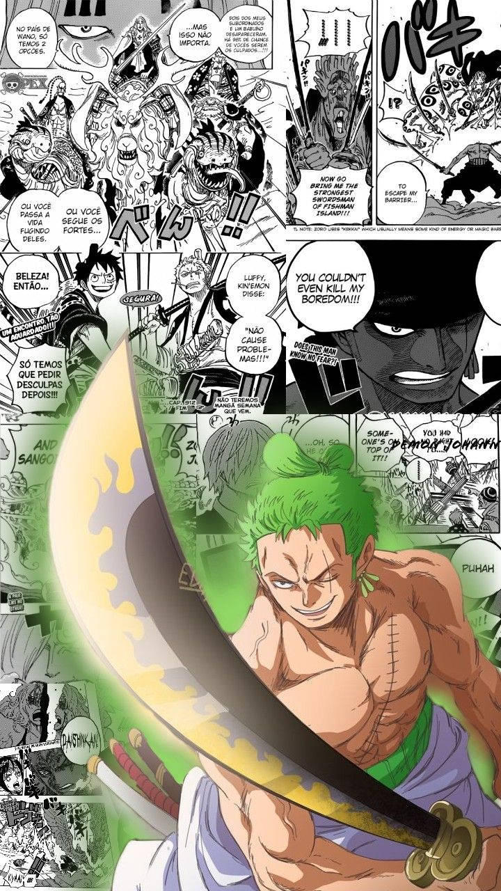 Οπλισμένος Ζόρο One Piece Αισθητική Ταπετσαρία