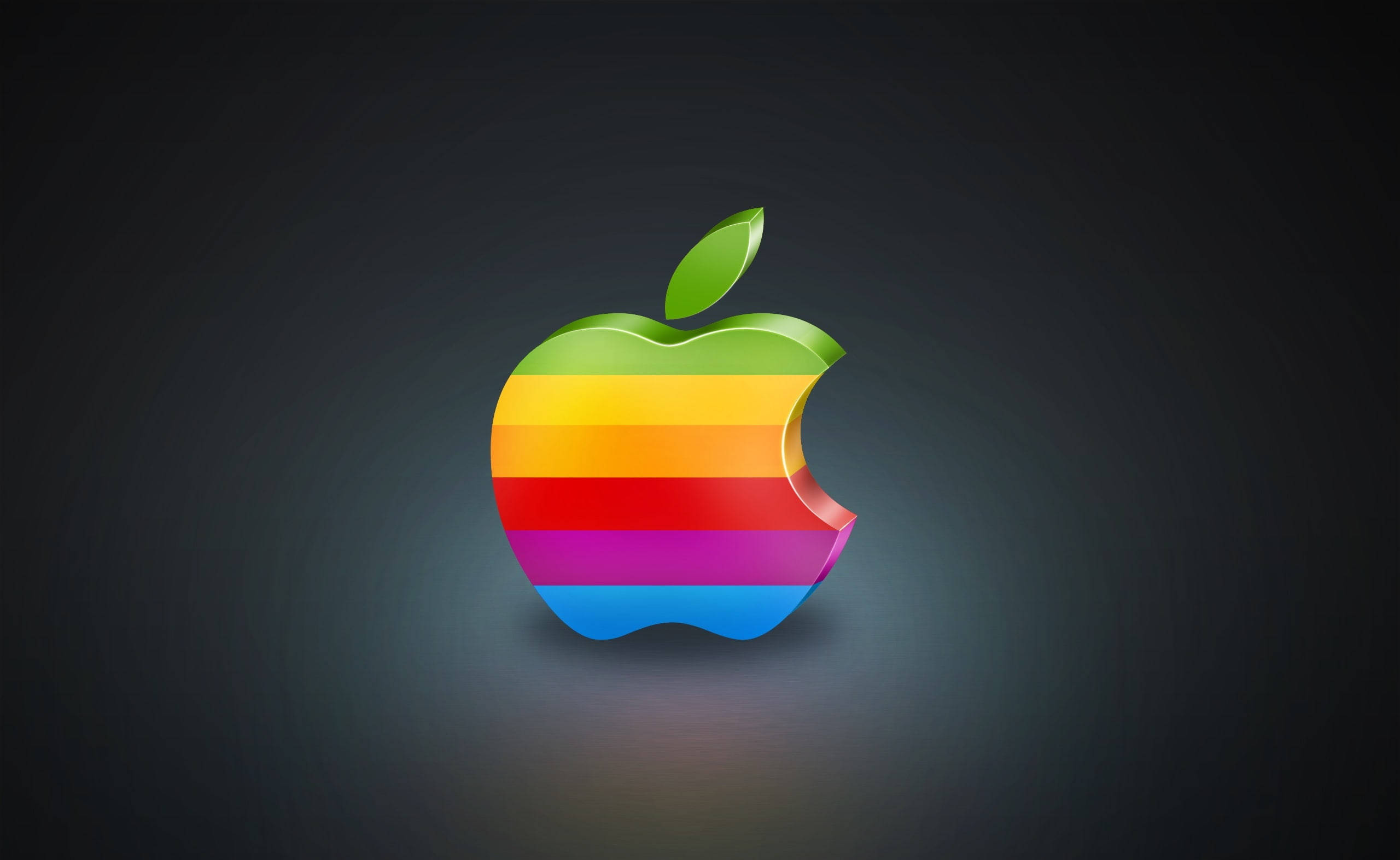 Ουράνιο τόξο λογότυπο Apple MacBook Air Ταπετσαρία