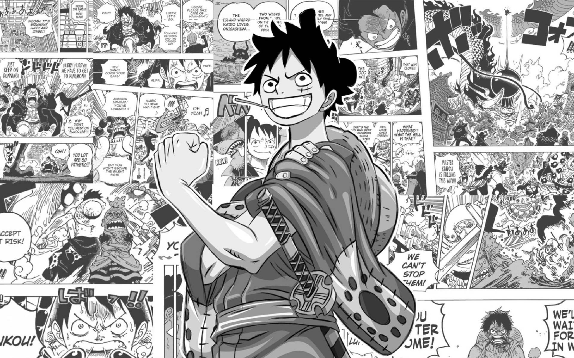 Πάνελ Μάνγκα Monkey D. Luffy Ταπετσαρία