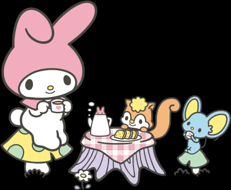 Πάρτι Τσαγιού με τη My Melody και τους Φίλους της Ταπετσαρία