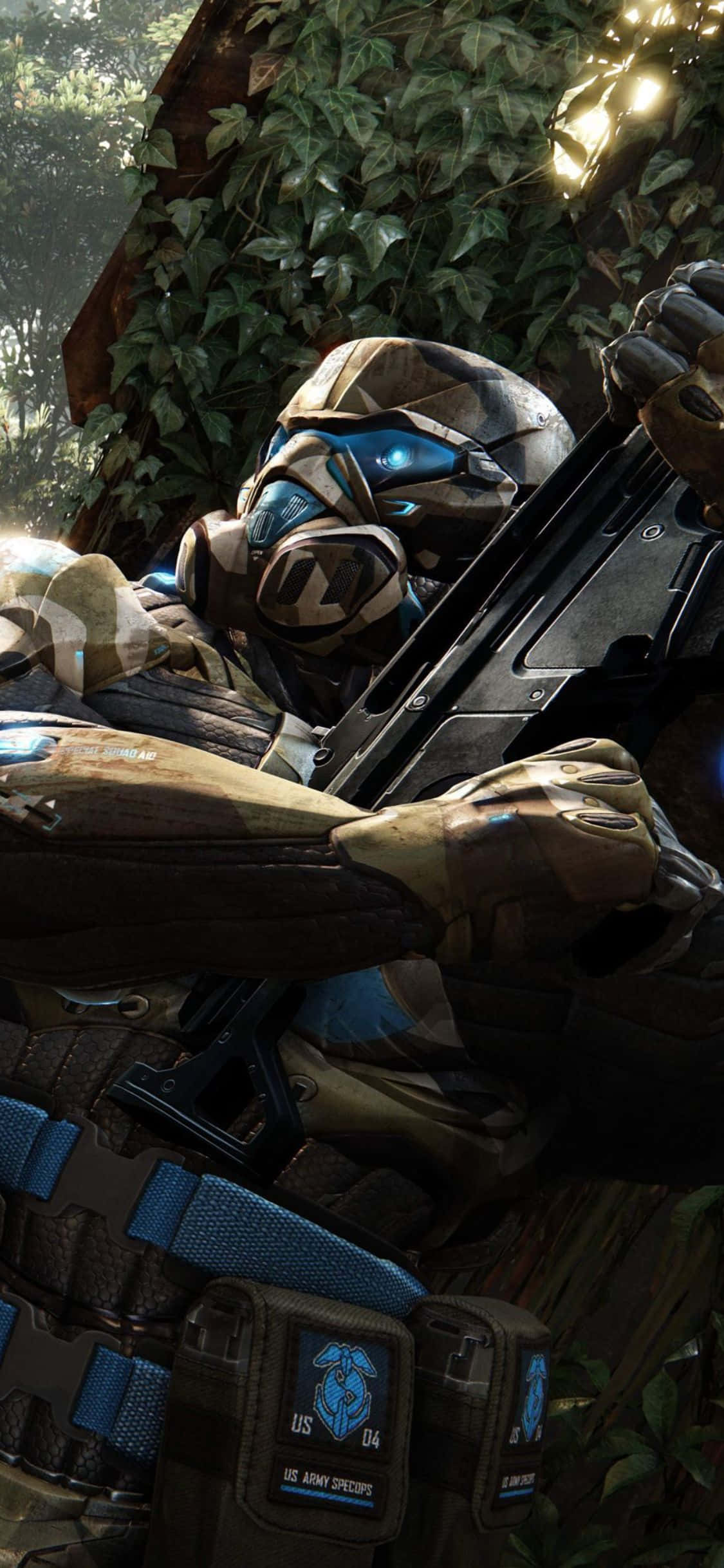 Παίζοντας Crysis 3 σε ένα iPhone X Ταπετσαρία