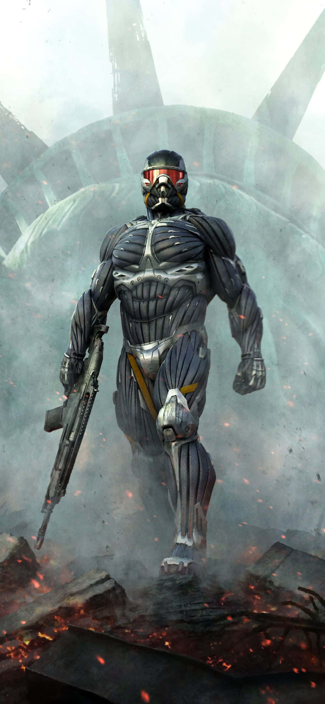 Παίξτε Crysis 3 στο iPhone X σας Ταπετσαρία