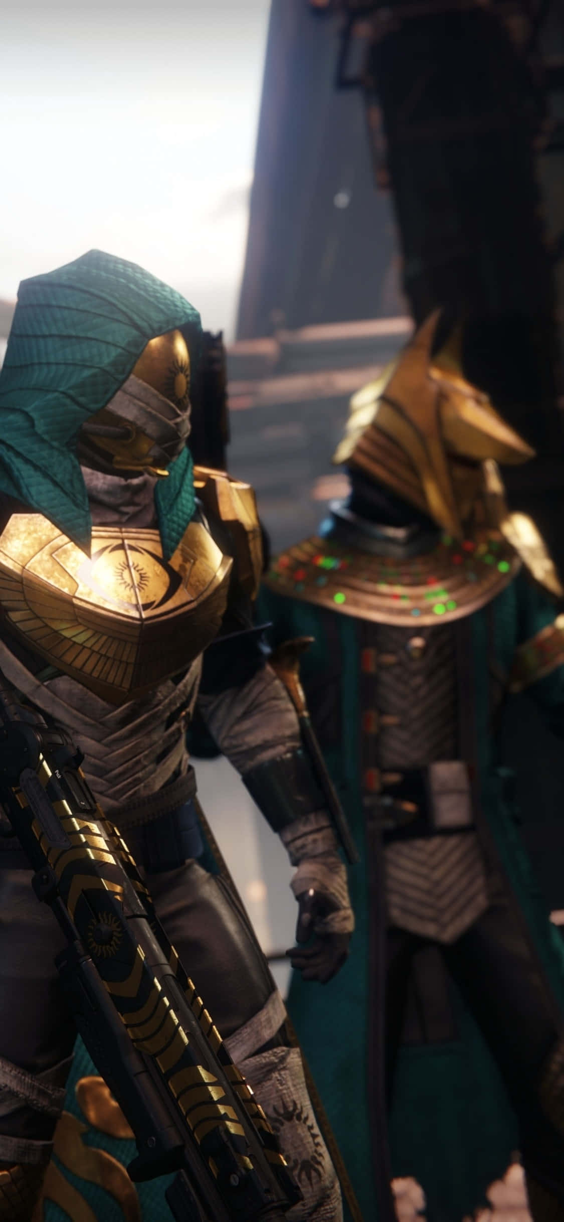 Παίξτε το πολυαναμενόμενο παιχνίδι Destiny 2 στο ολοκαίνουργιο iPhone Xs Ταπετσαρία