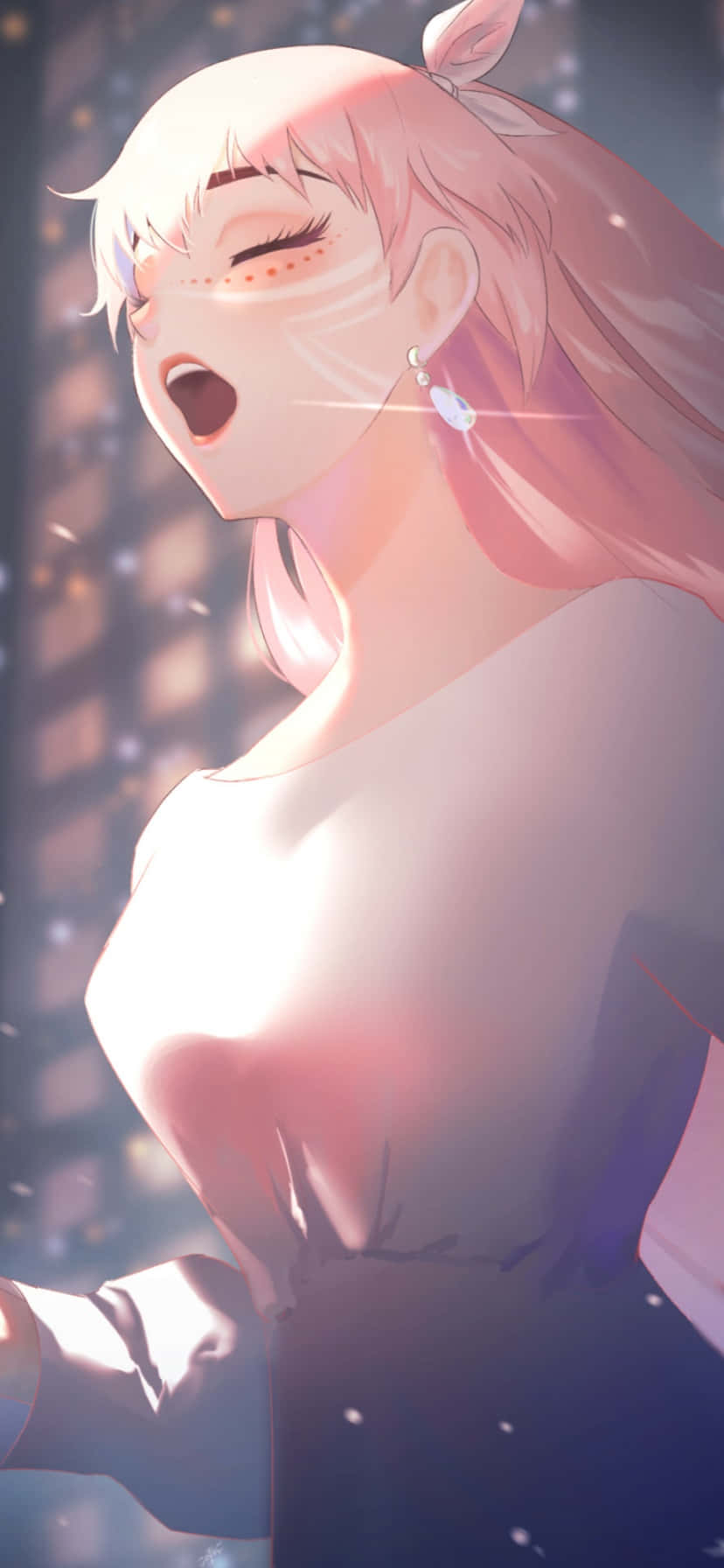Πανέμορφη Belle Τραγουδάει Anime Ταπετσαρία